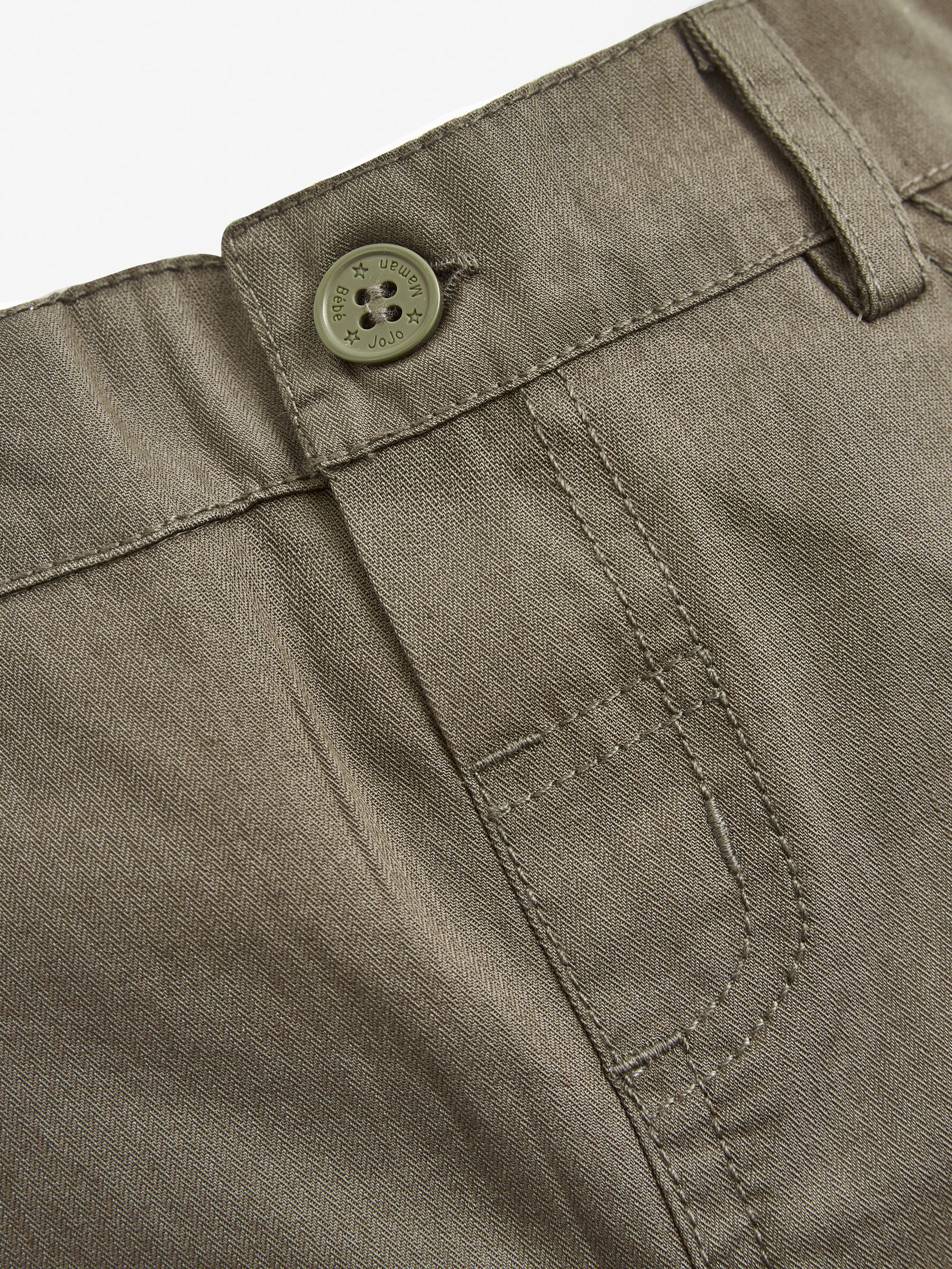 Olive Twill Convertible Chinos - Image 3 of 4