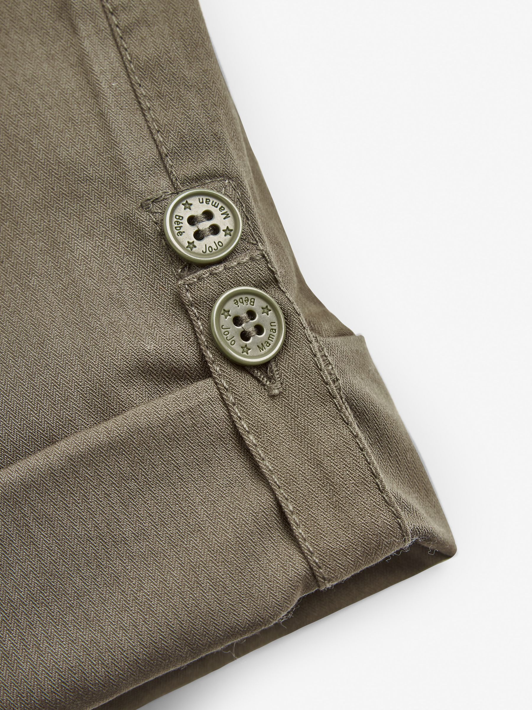 Olive Twill Convertible Chinos - Image 4 of 4