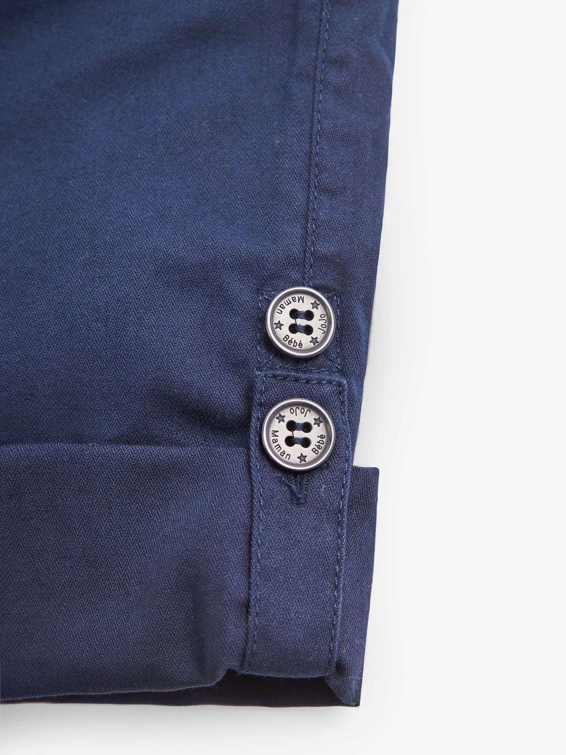Navy Blue Twill Convertible Chinos - Image 6 of 6
