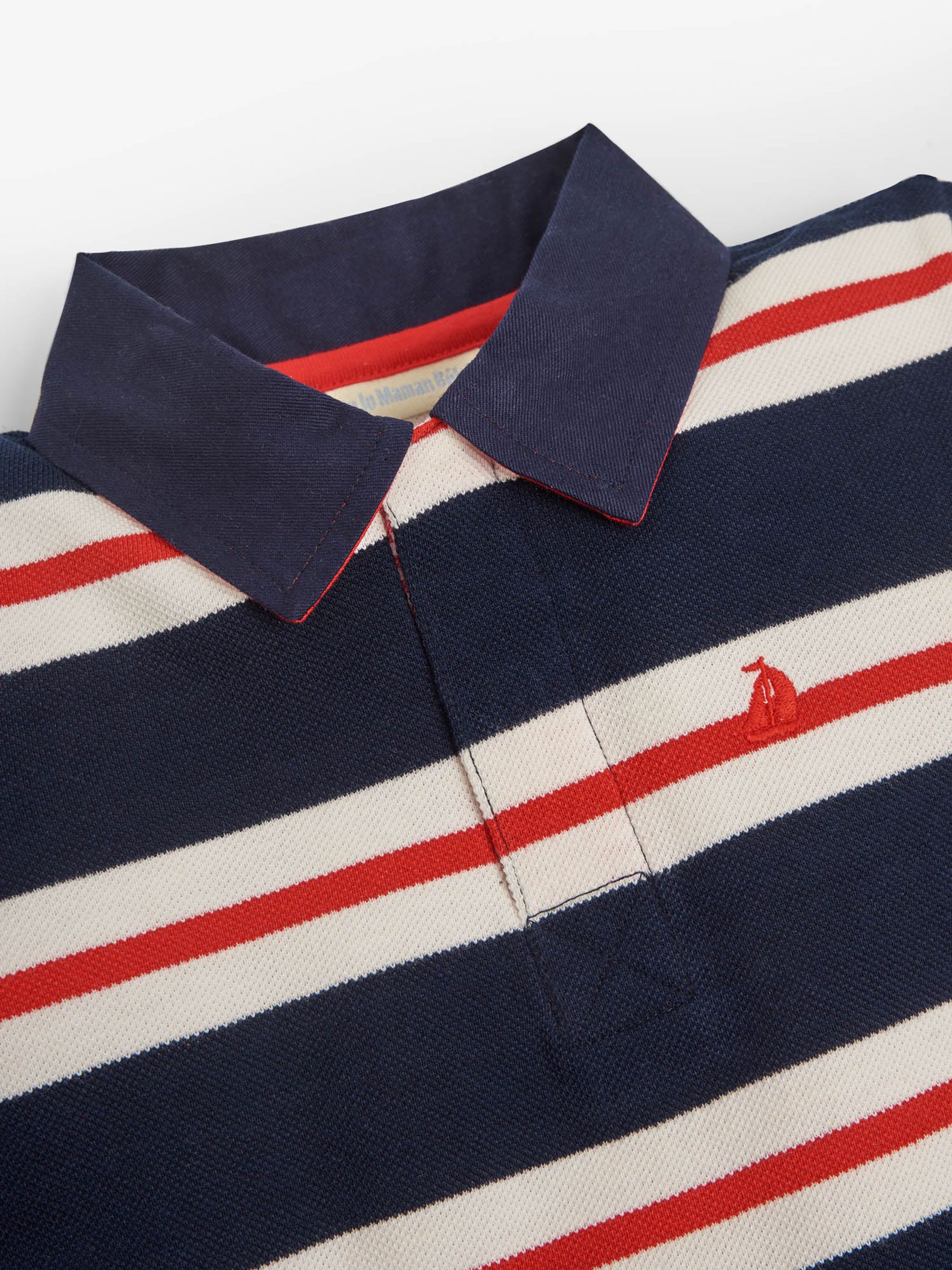 Red Classic Stripe Polo Shirt - Image 3 of 3