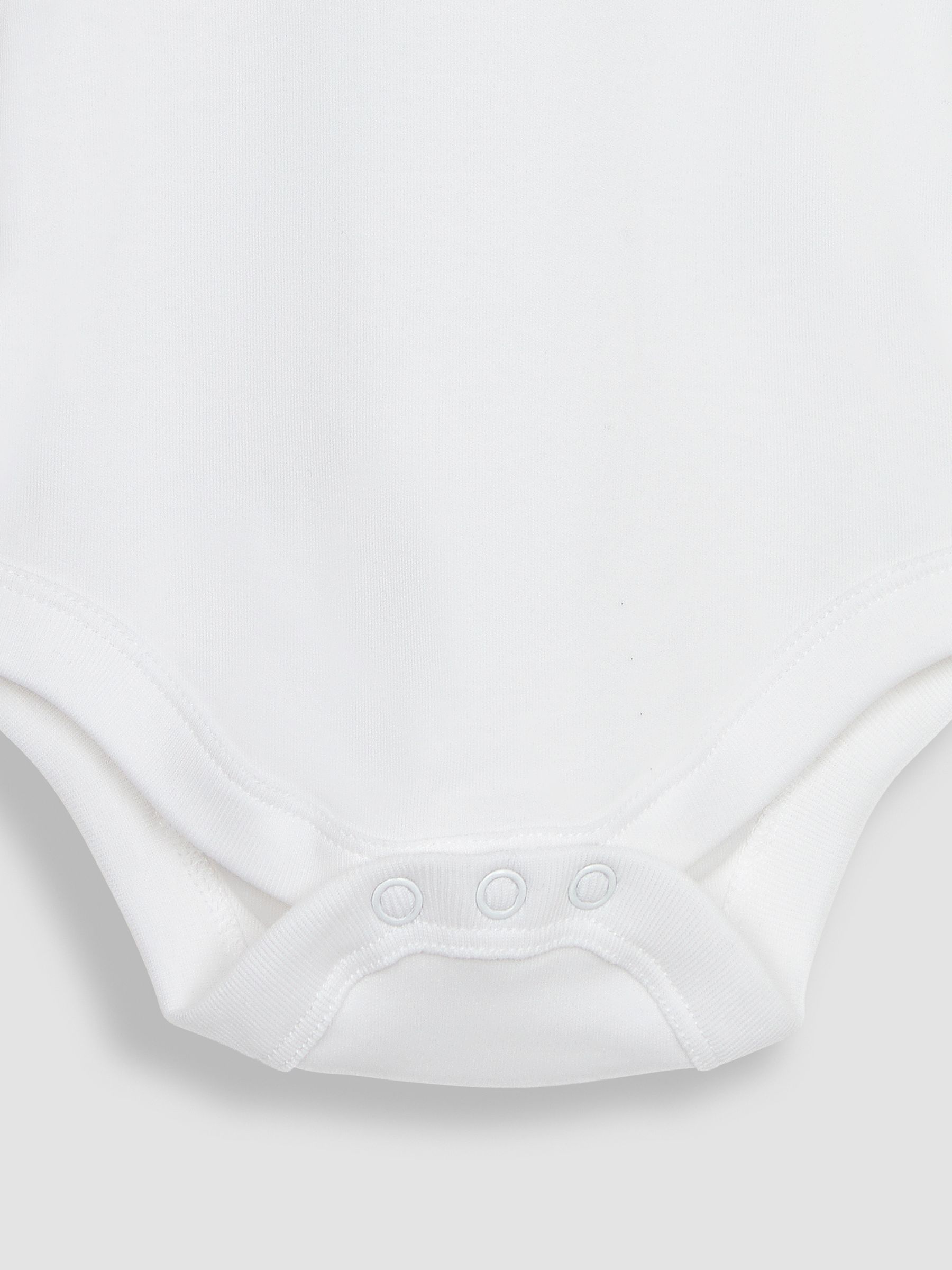 White Lion Embroidered Collar Bodysuit - Image 3 of 5