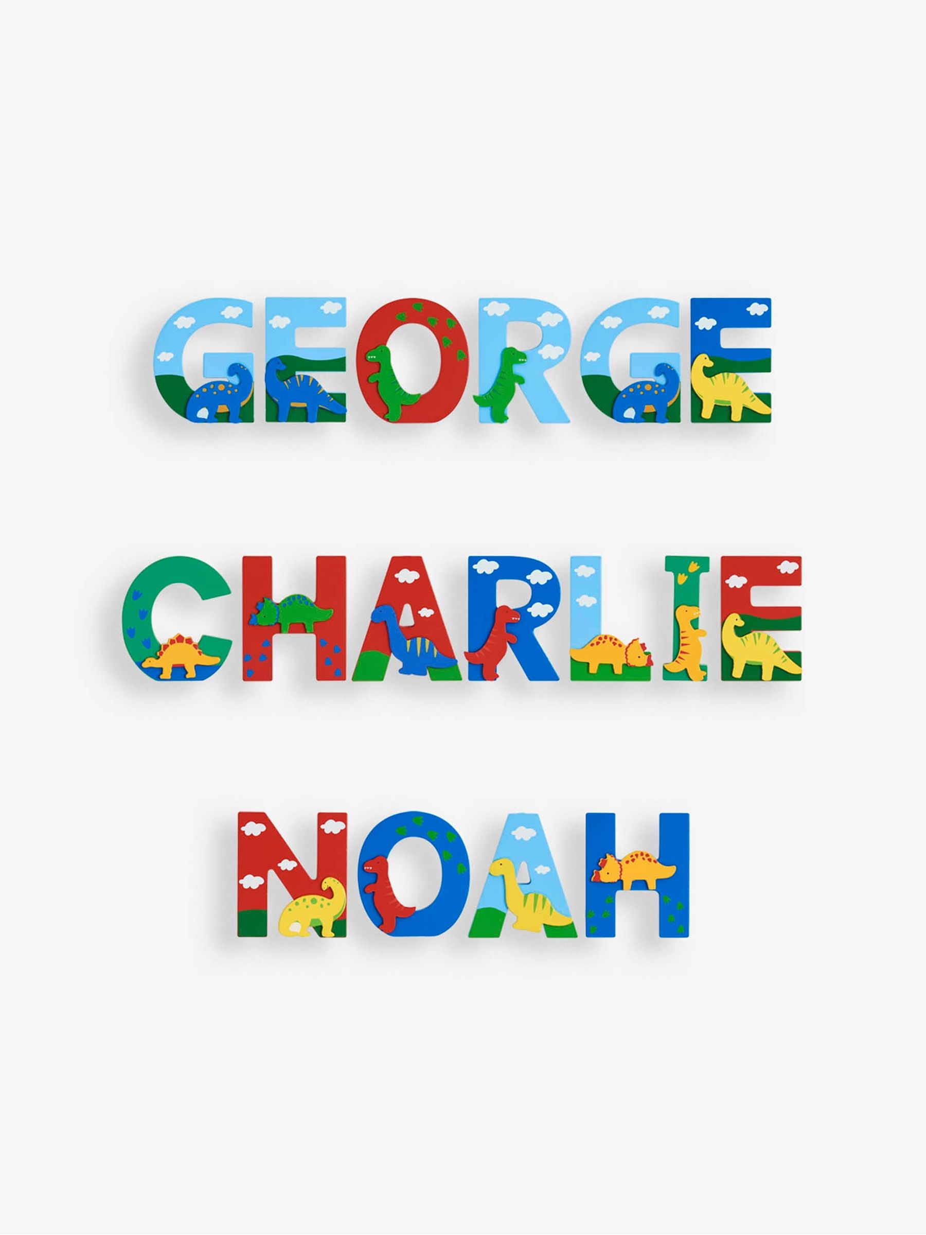 Dinosaur Wooden Letters - Image 2 of 12