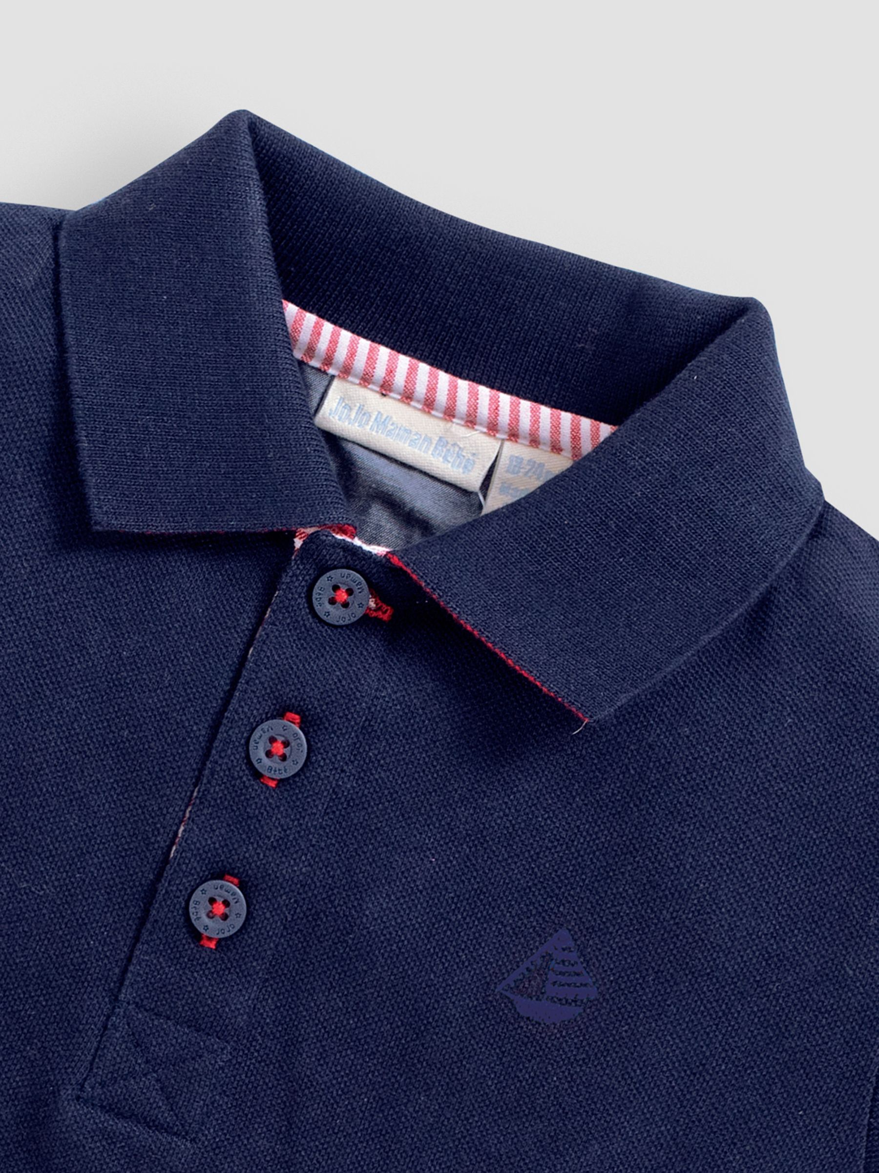 Navy Blue Polo Shirt - Image 2 of 3