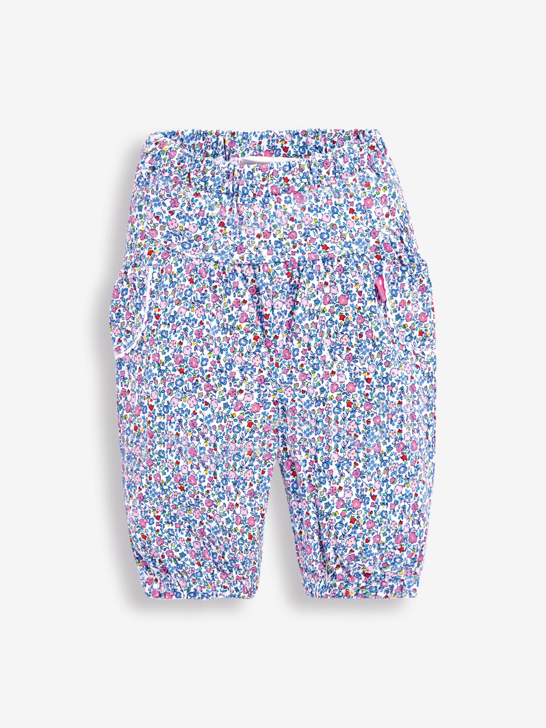 2-Pack Floral Baby Trousers in Pink - Image 3 of 5