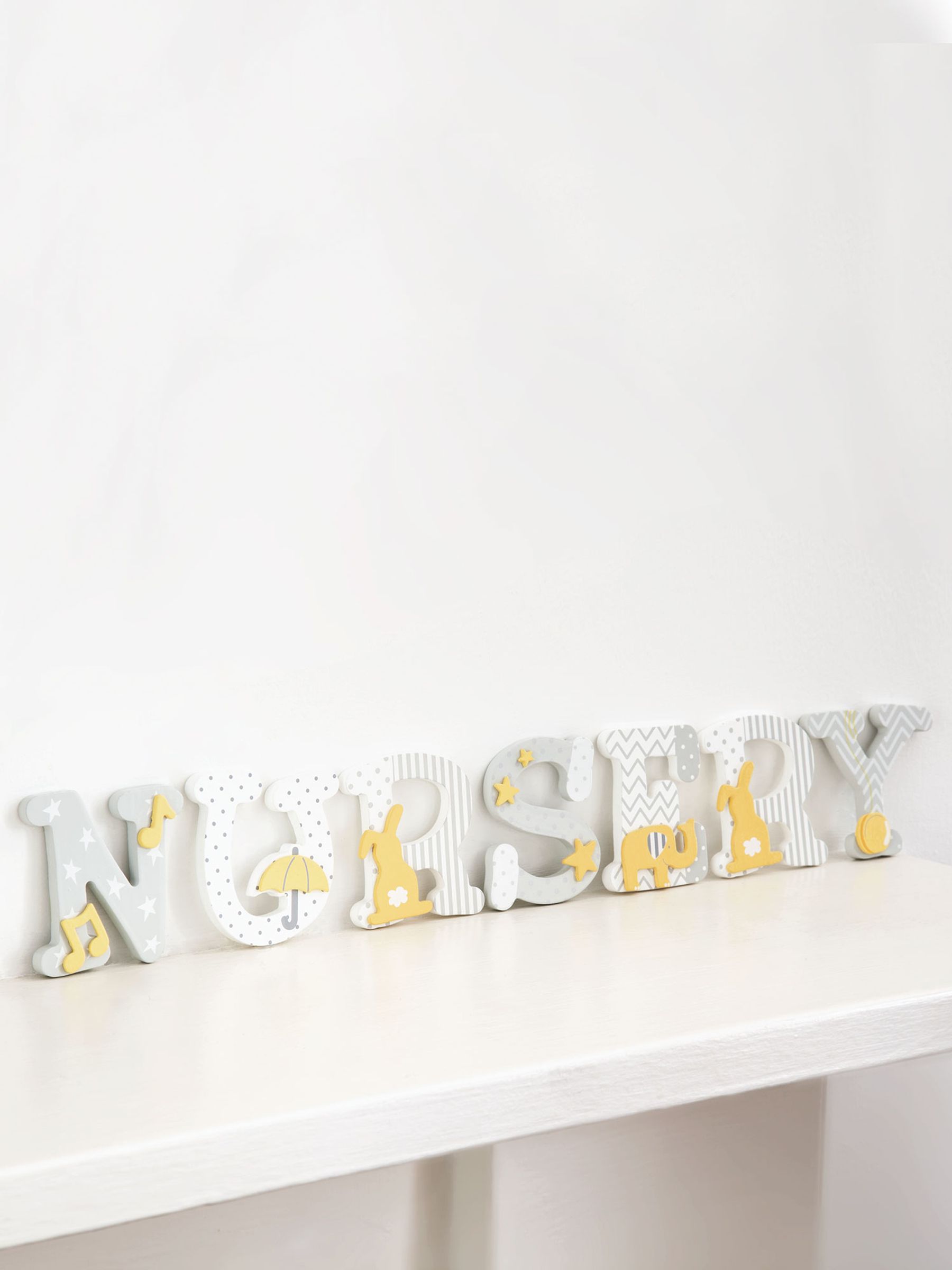 Grey Wooden Letters - Image 11 of 12