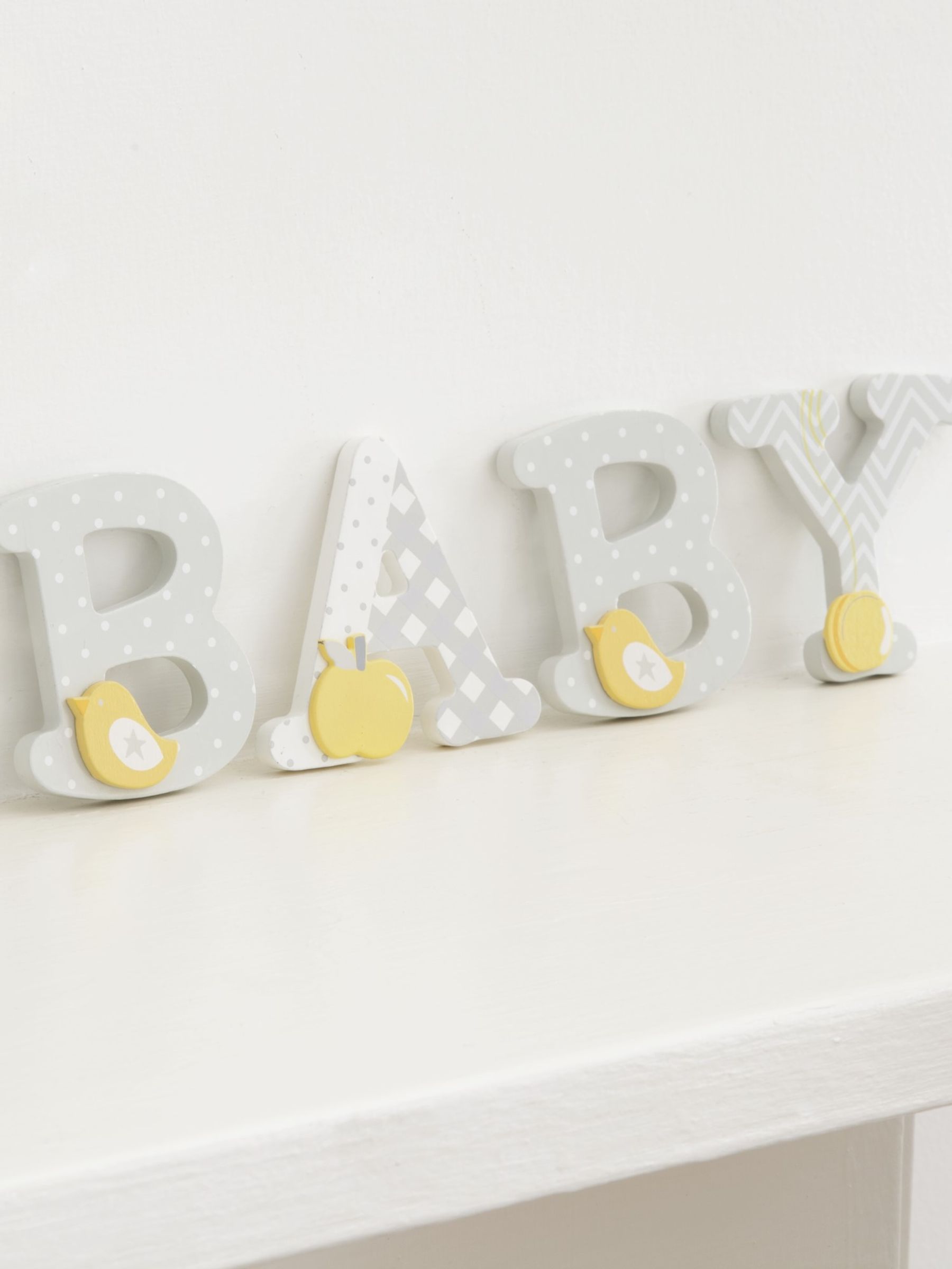 Grey Wooden Letters - Image 12 of 12