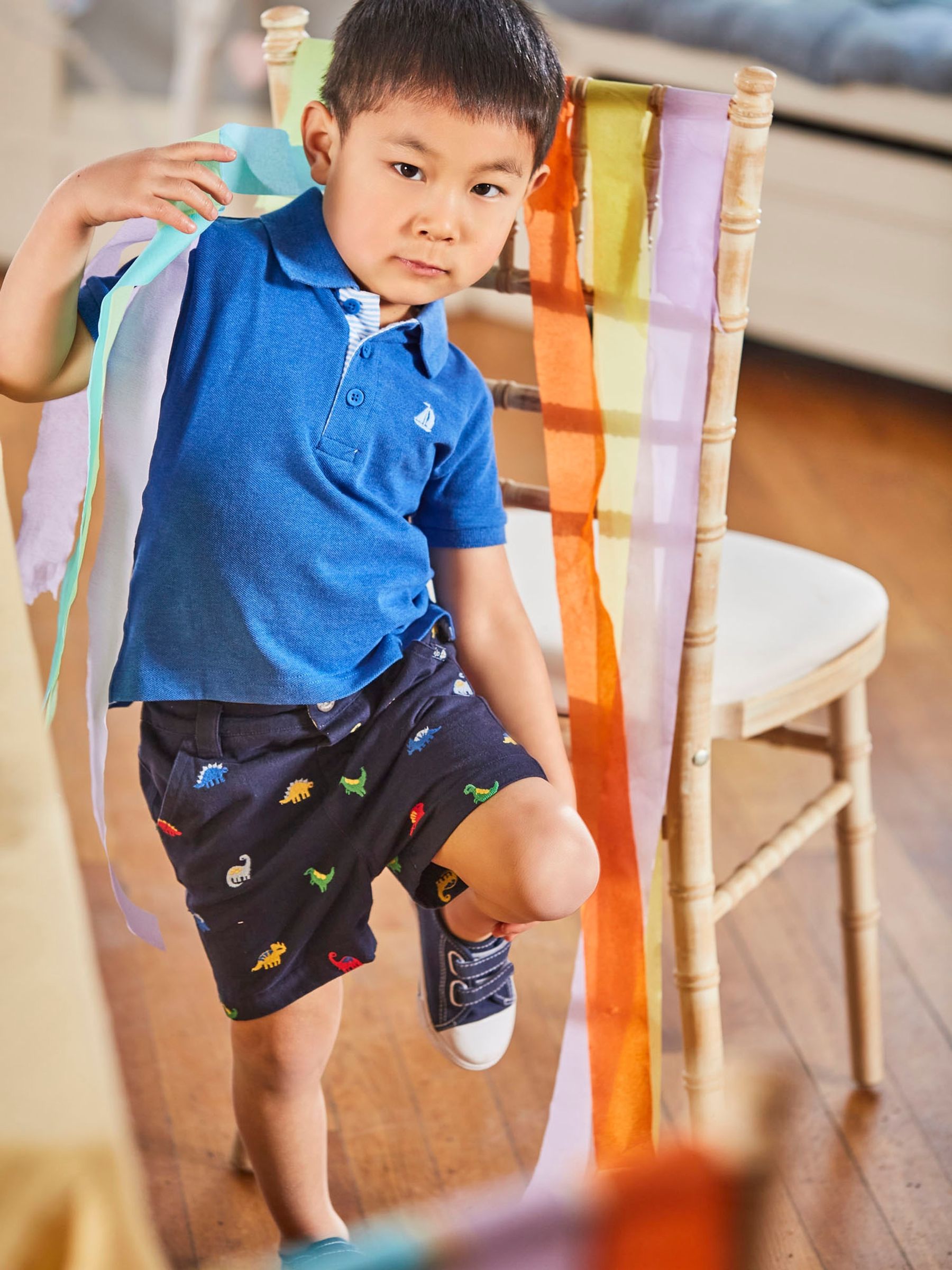 Cobalt Blue Polo Shirt - Image 3 of 6