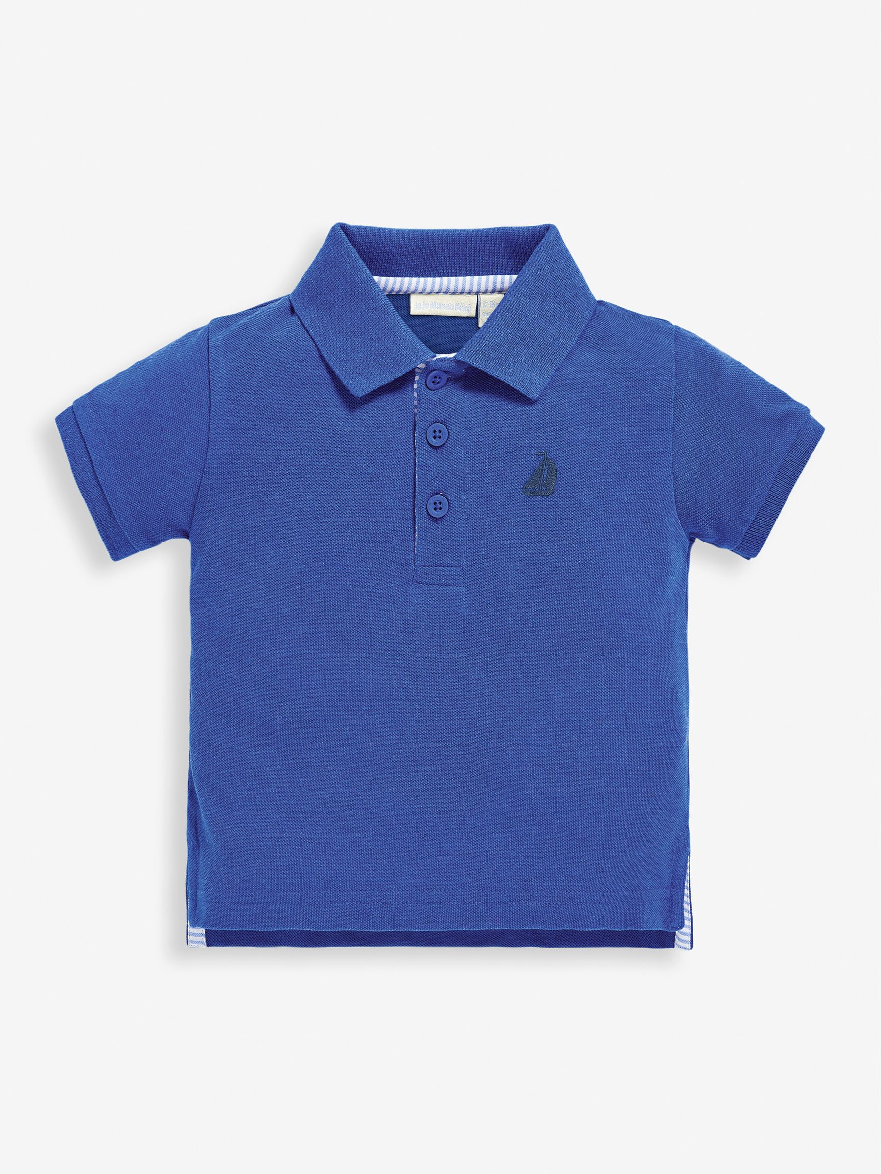 Cobalt Blue Polo Shirt - Image 4 of 6