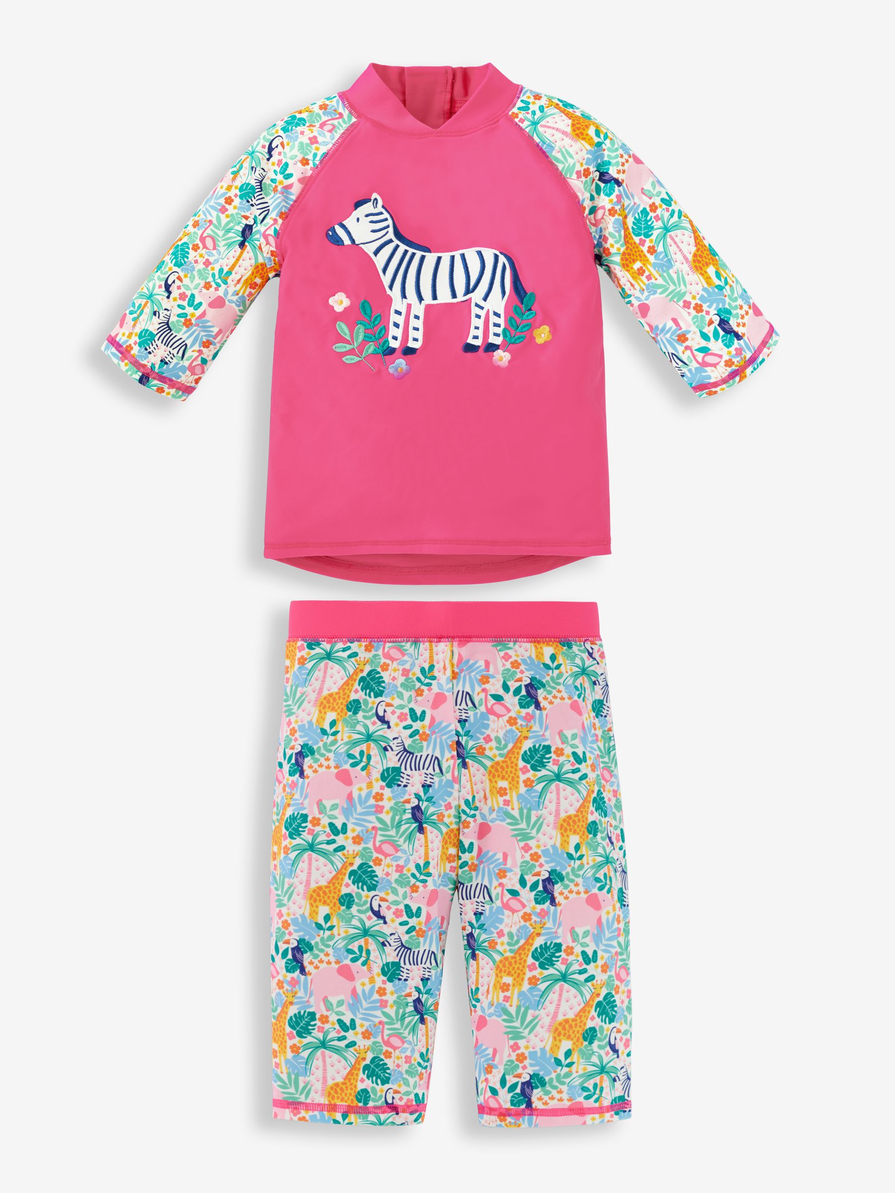 Pink Safari UPF 50 2-Piece Sun Protection Suit - Image 3 of 6