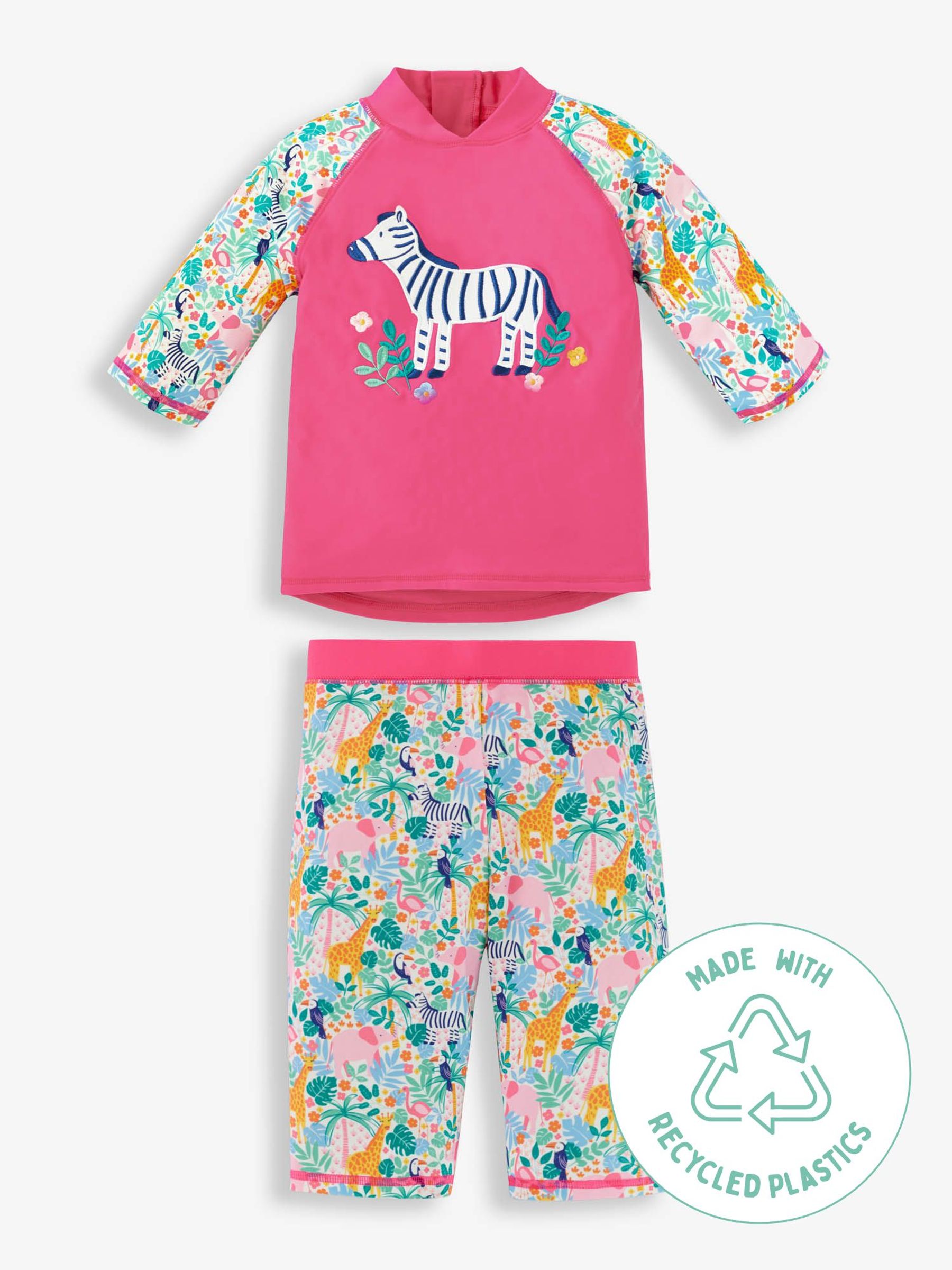Pink Safari UPF 50 2-Piece Sun Protection Suit - Image 6 of 6
