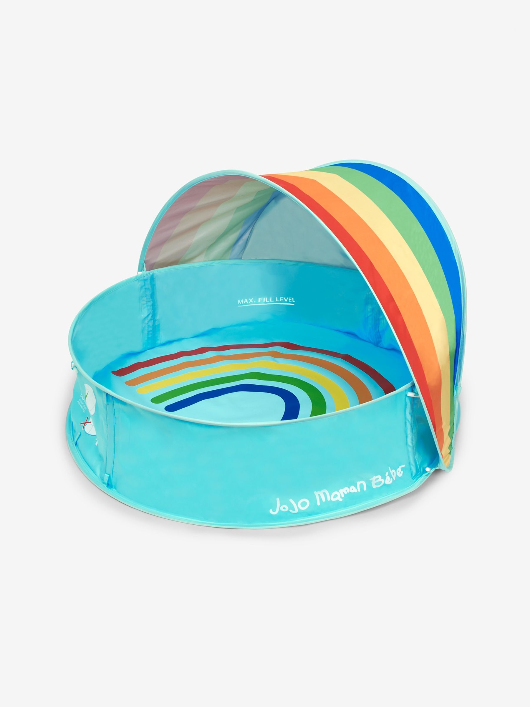 Rainbow Pop Up Paddling Pool - Image 1 of 6