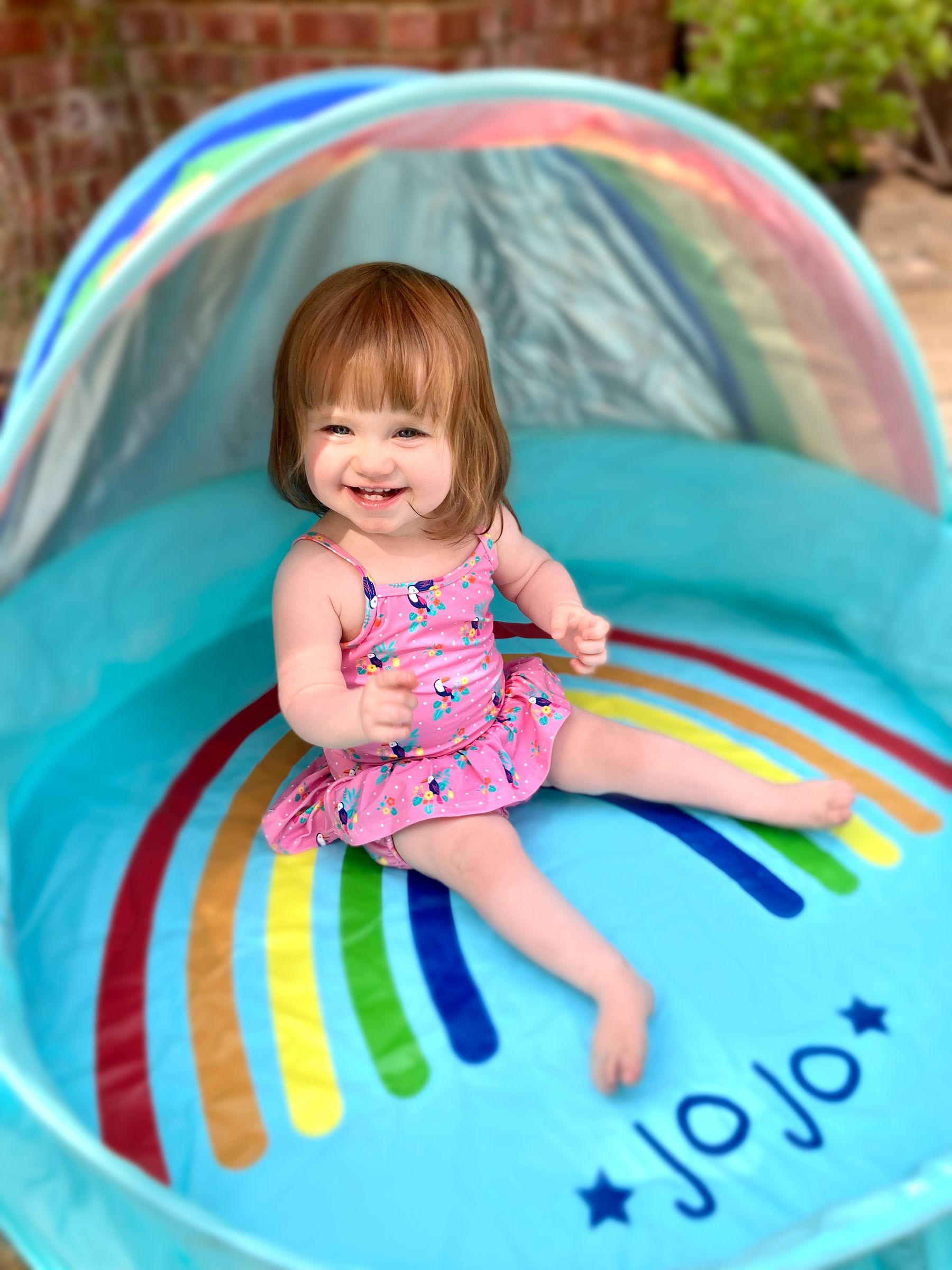 Rainbow Pop Up Paddling Pool - Image 5 of 6
