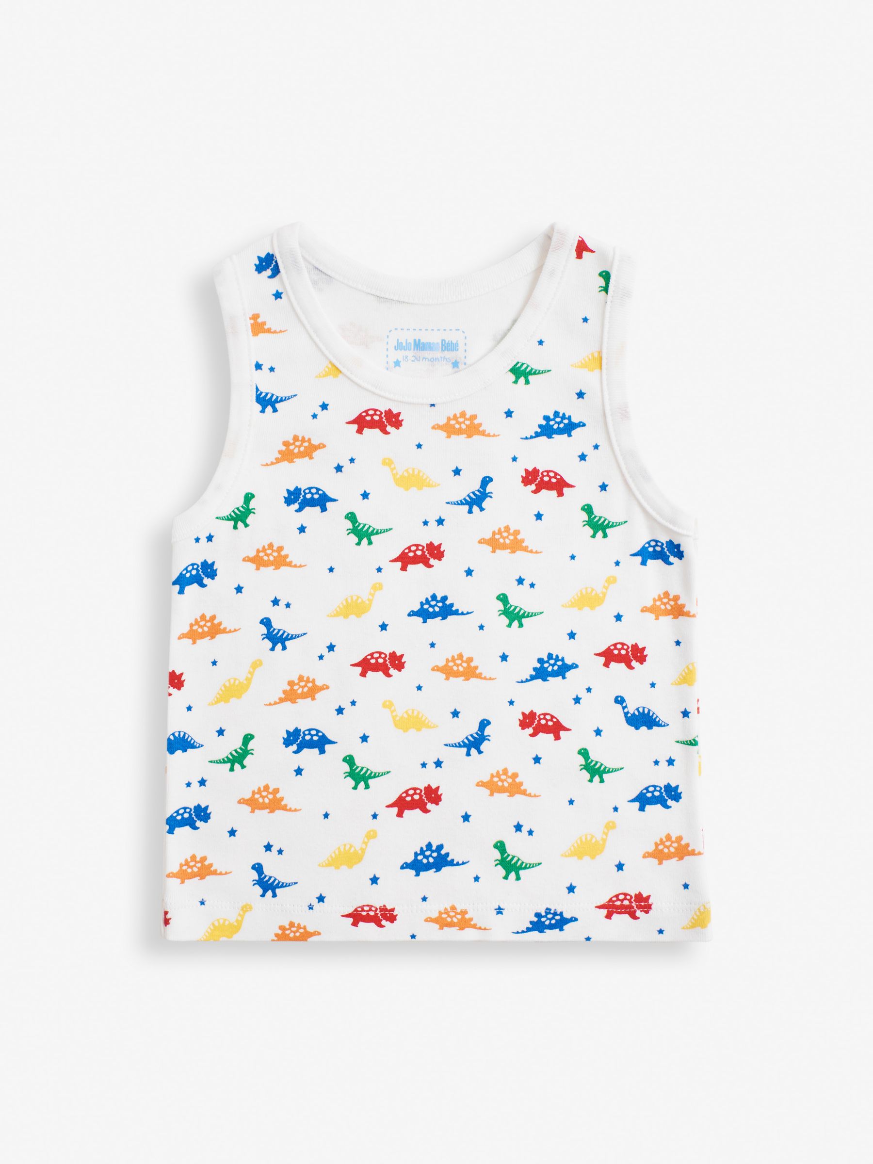 3-Pack Boys' Vest Set in Dinosaur - Image 2 of 5