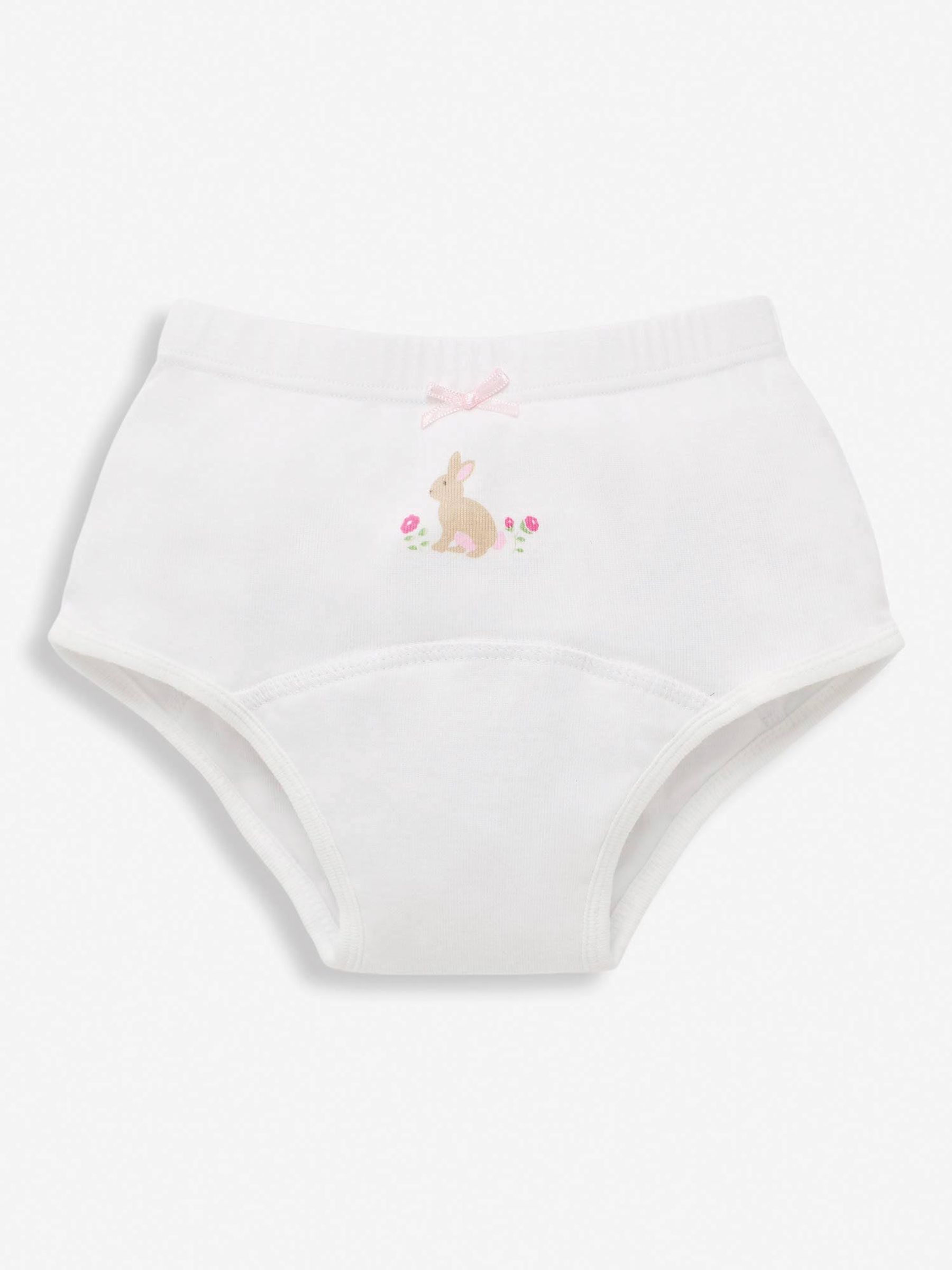Bunny 3-Pack Girls' Training Knickers - Image 4 of 4