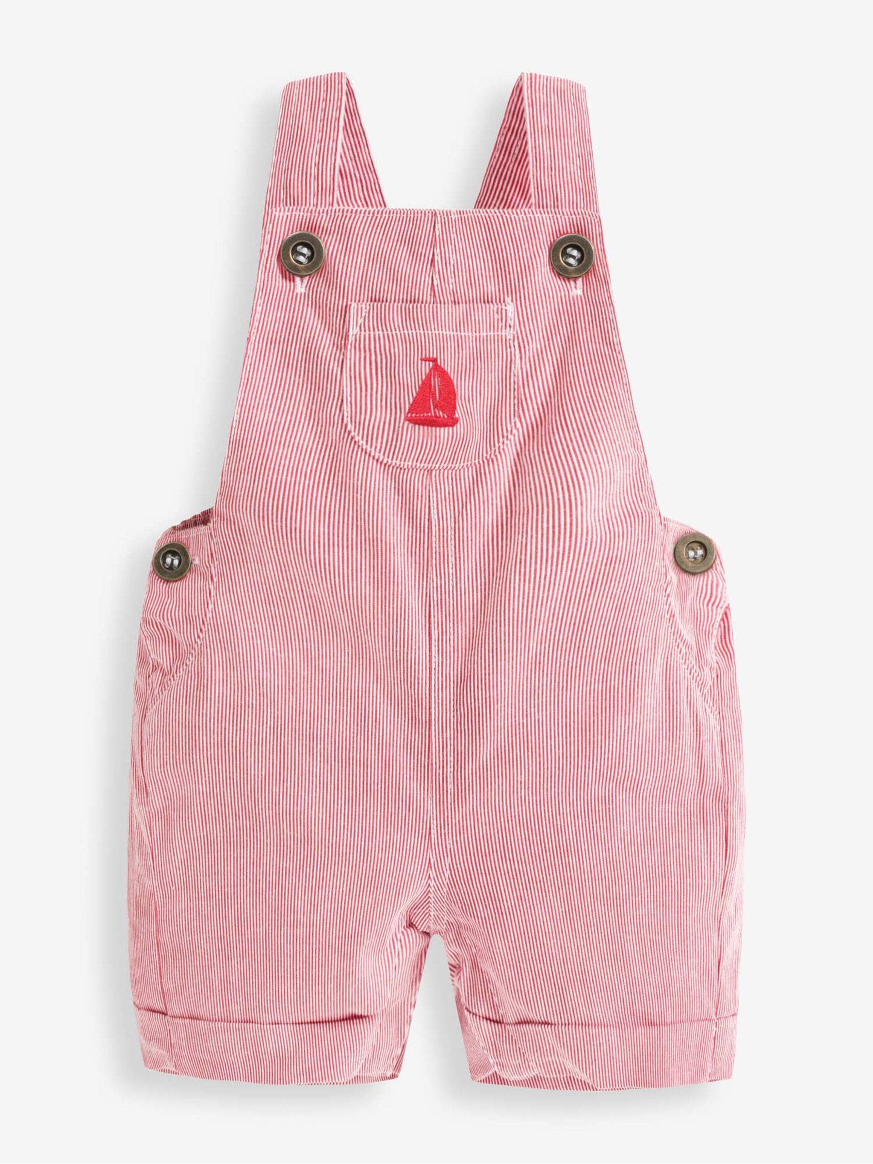 Red Boat Stripe Dungarees - Image 1 of 2