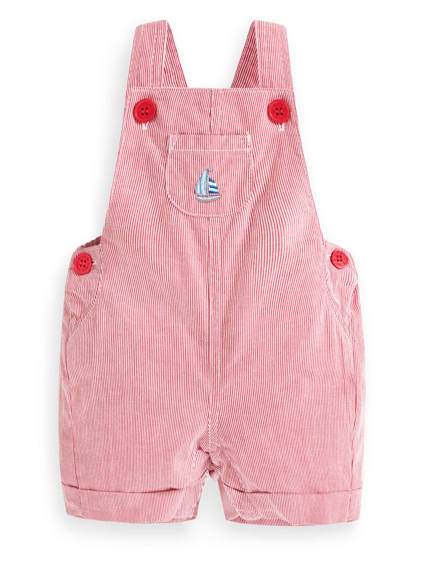 Red Boat Stripe Dungarees - Image 2 of 2