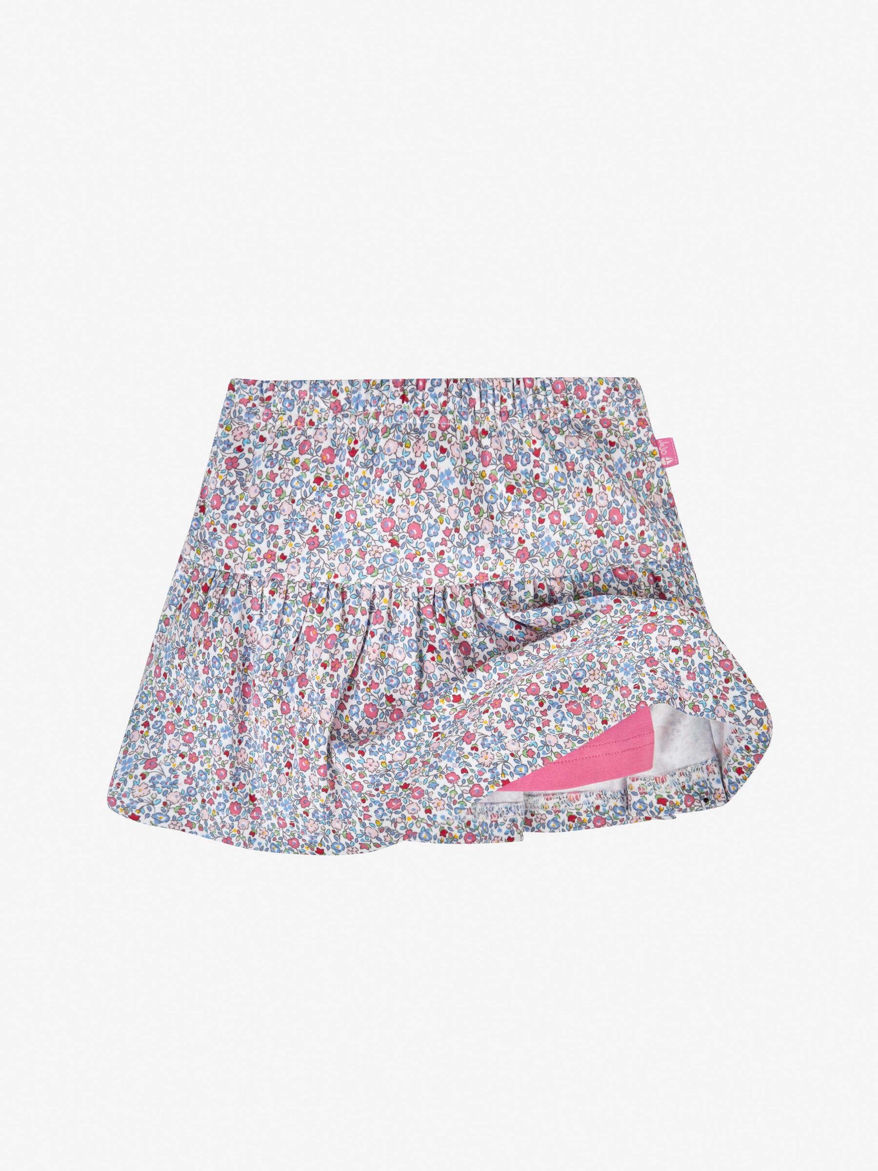 Girls' Floral Skort in Summer Ditsy - Image 2 of 3