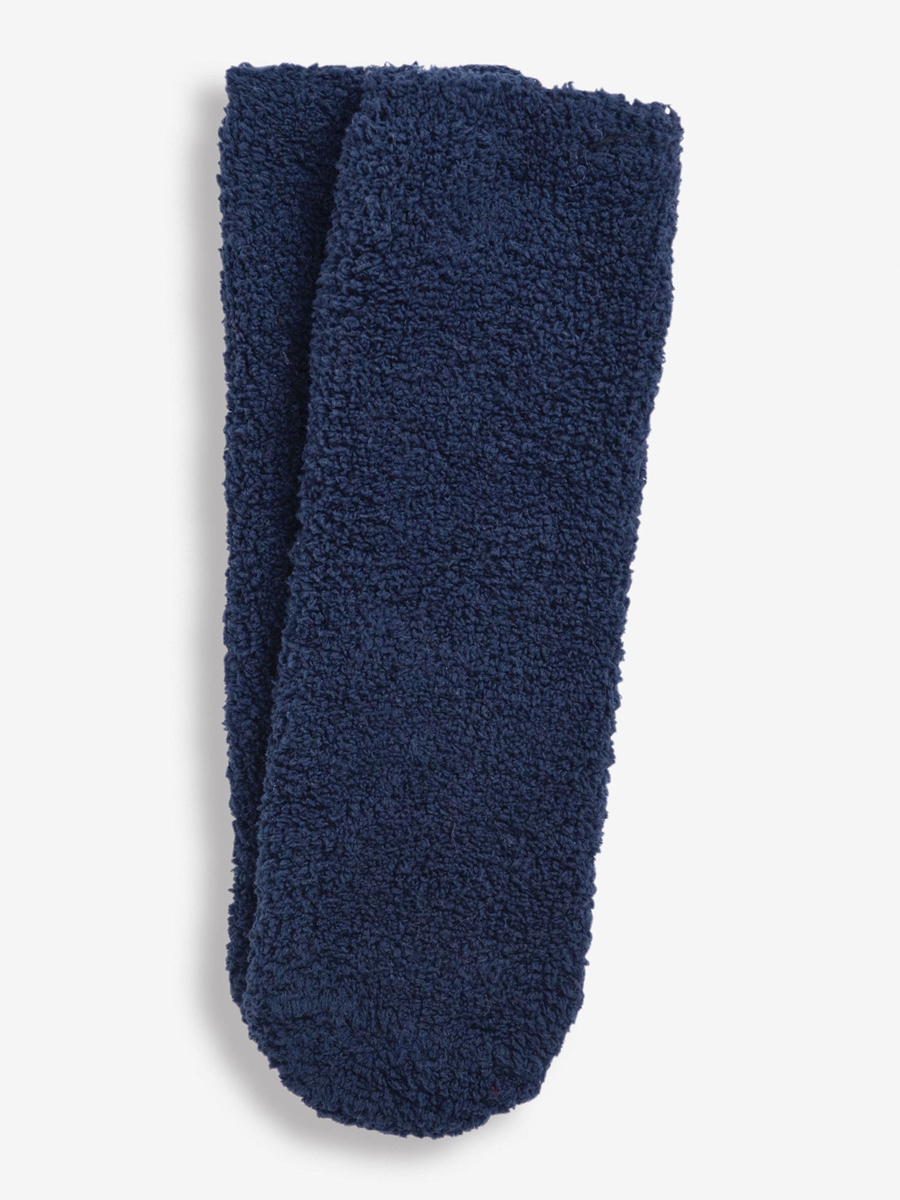Navy Cosy Wellie Socks - Image 1 of 1