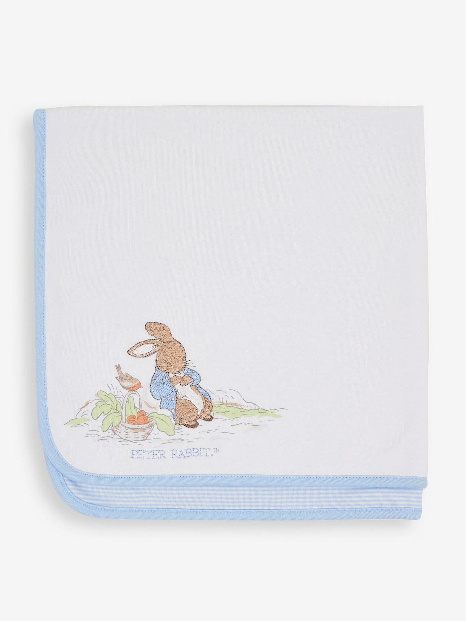Blue Peter Rabbit Embroidered Baby Gift Set - Image 6 of 11