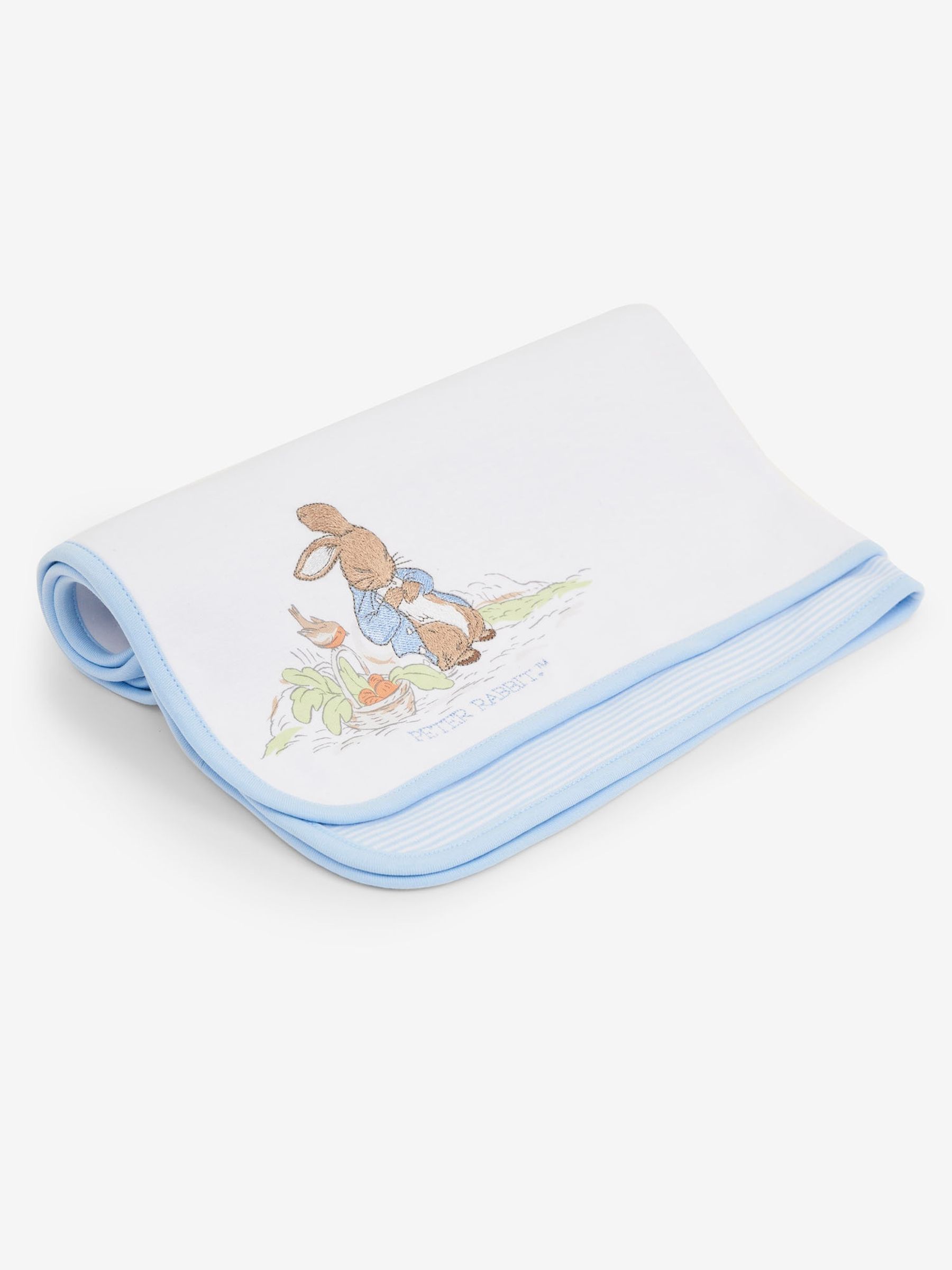 Blue Peter Rabbit Embroidered Baby Gift Set - Image 7 of 11