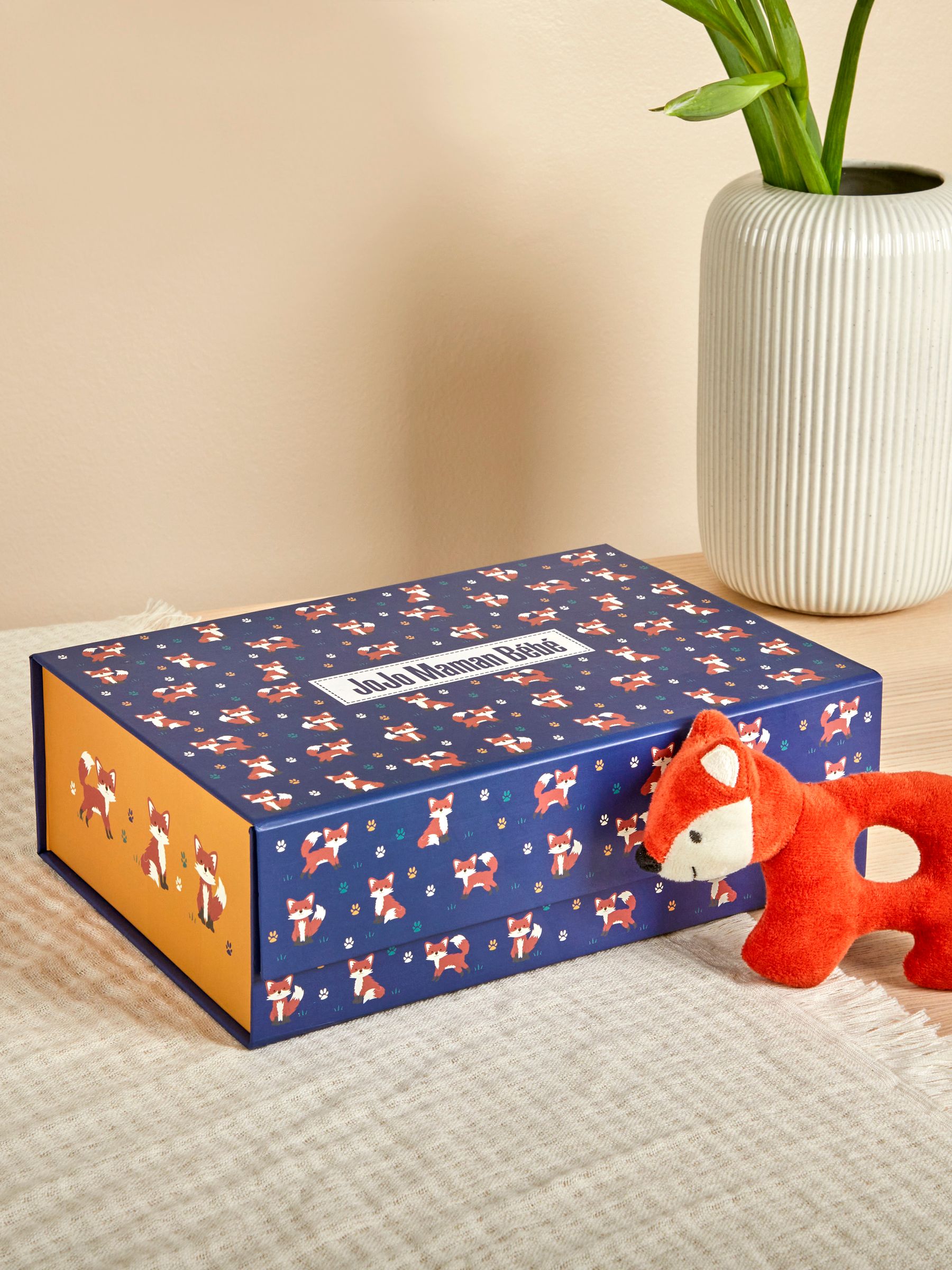 Navy Fox Gift Box - Image 1 of 3