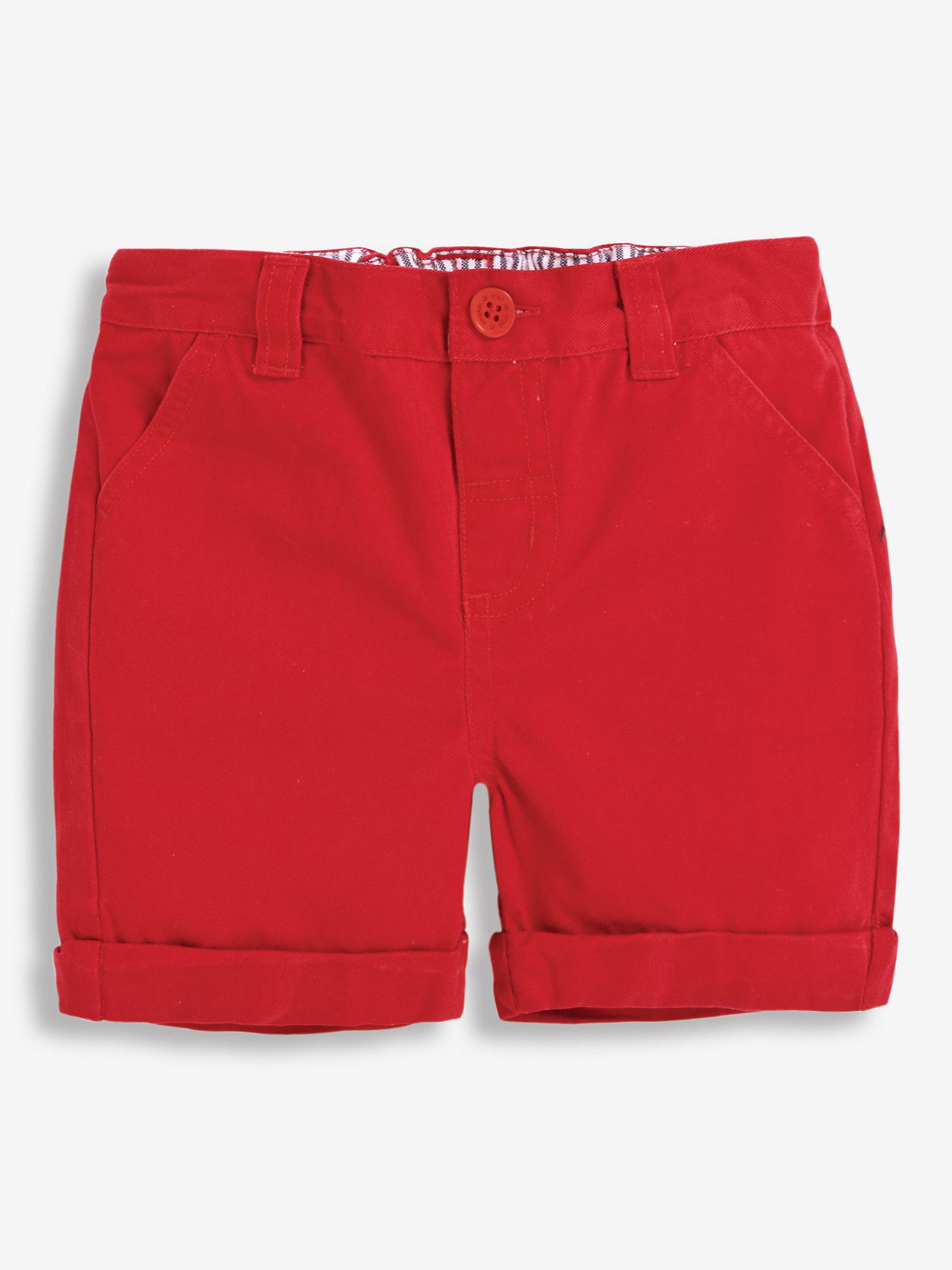 Red Twill Chino Shorts - Image 4 of 4