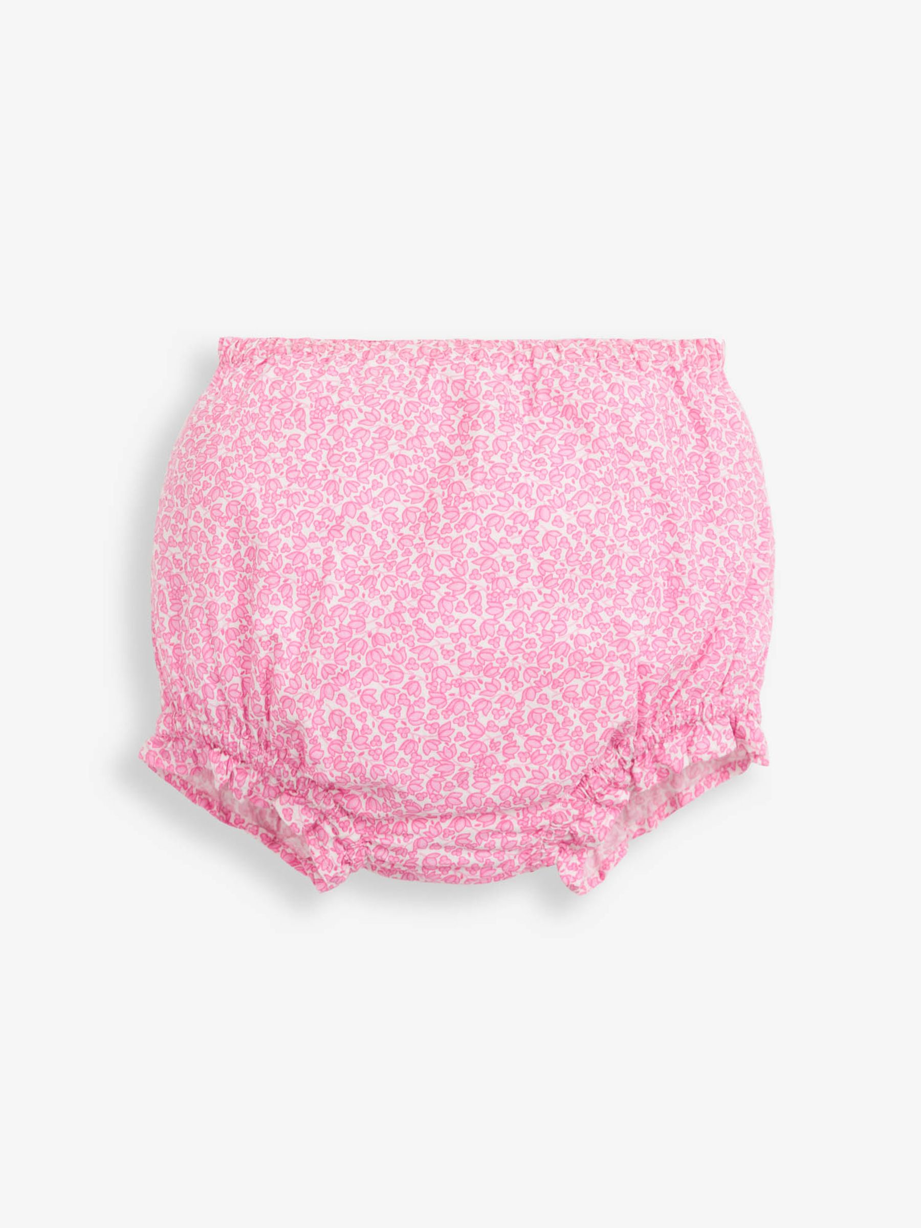Pink Bud Floral Smocked Dress - Image 6 of 6