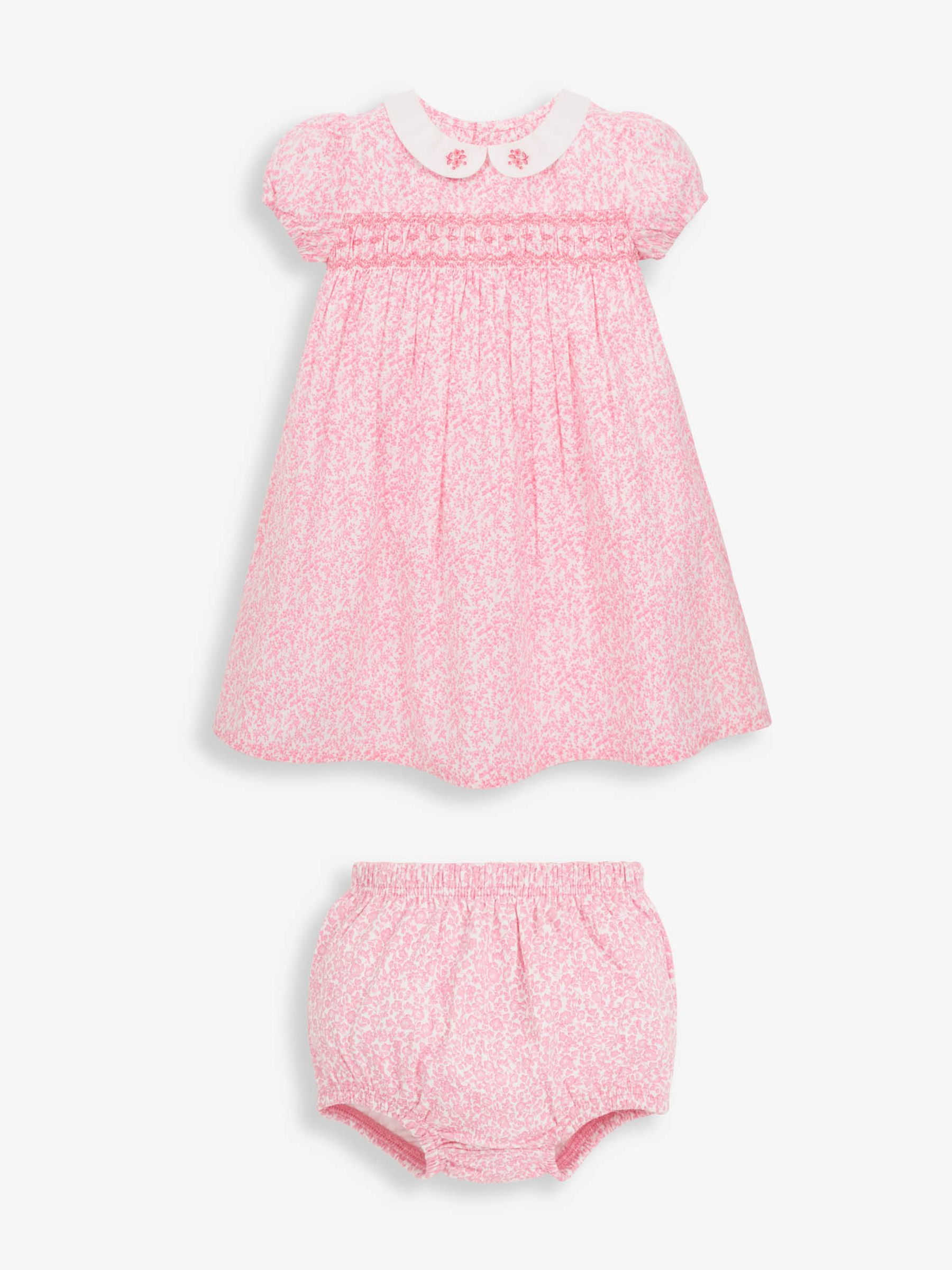 Pink 100% Cotton Dress - Image 1 of 4