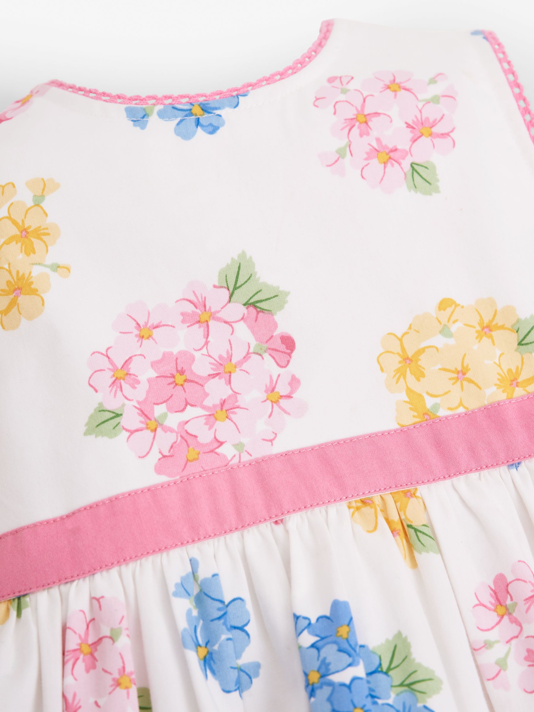 Hydrangea Party Dress in White - Image 5 of 6