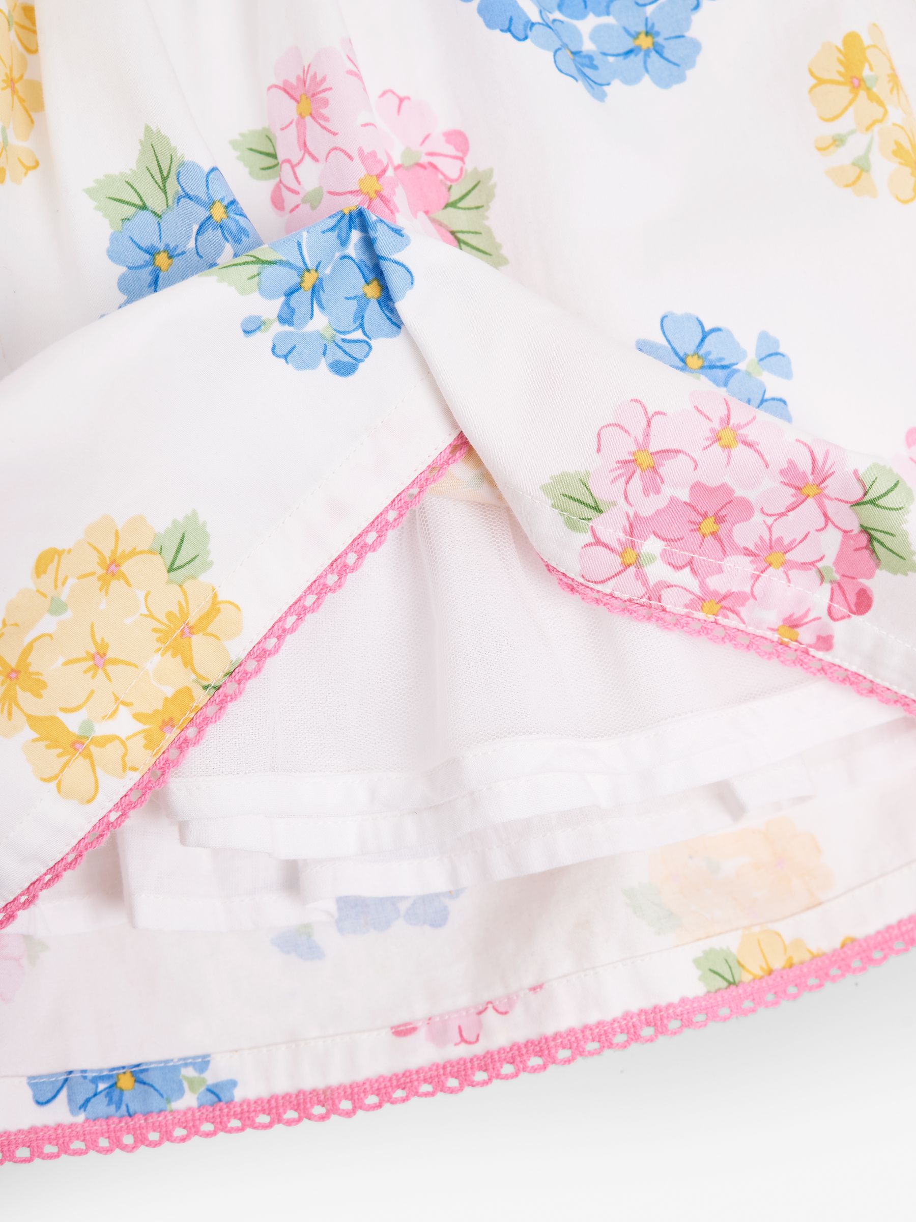 Hydrangea Party Dress in White - Image 6 of 6