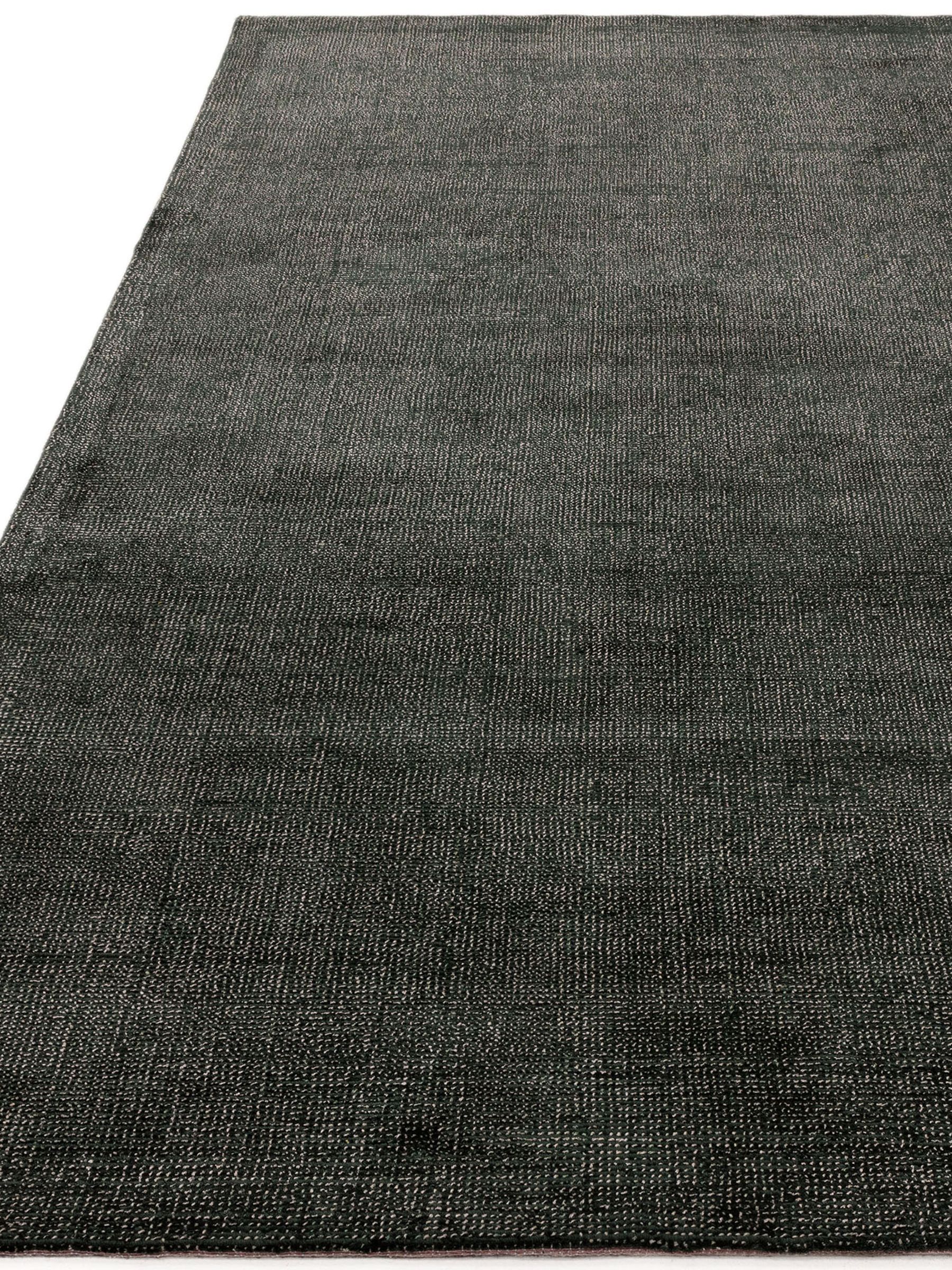 Asiatic Rugs Green Aston Copper Hand Loomed Viscose Rug - Image 3 of 6