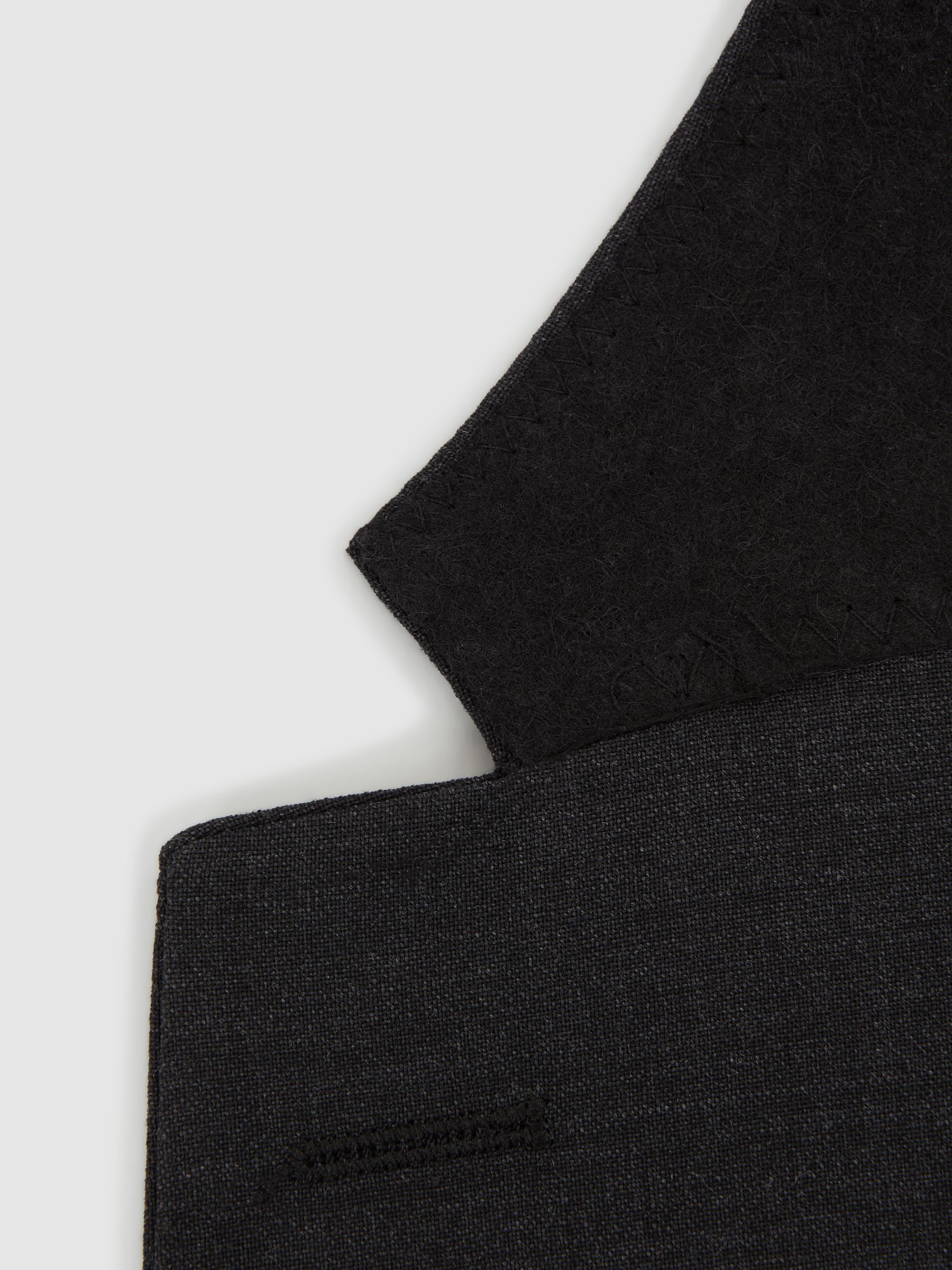 Modern Fit Travel Blazer in Charcoal - Image 7 of 8