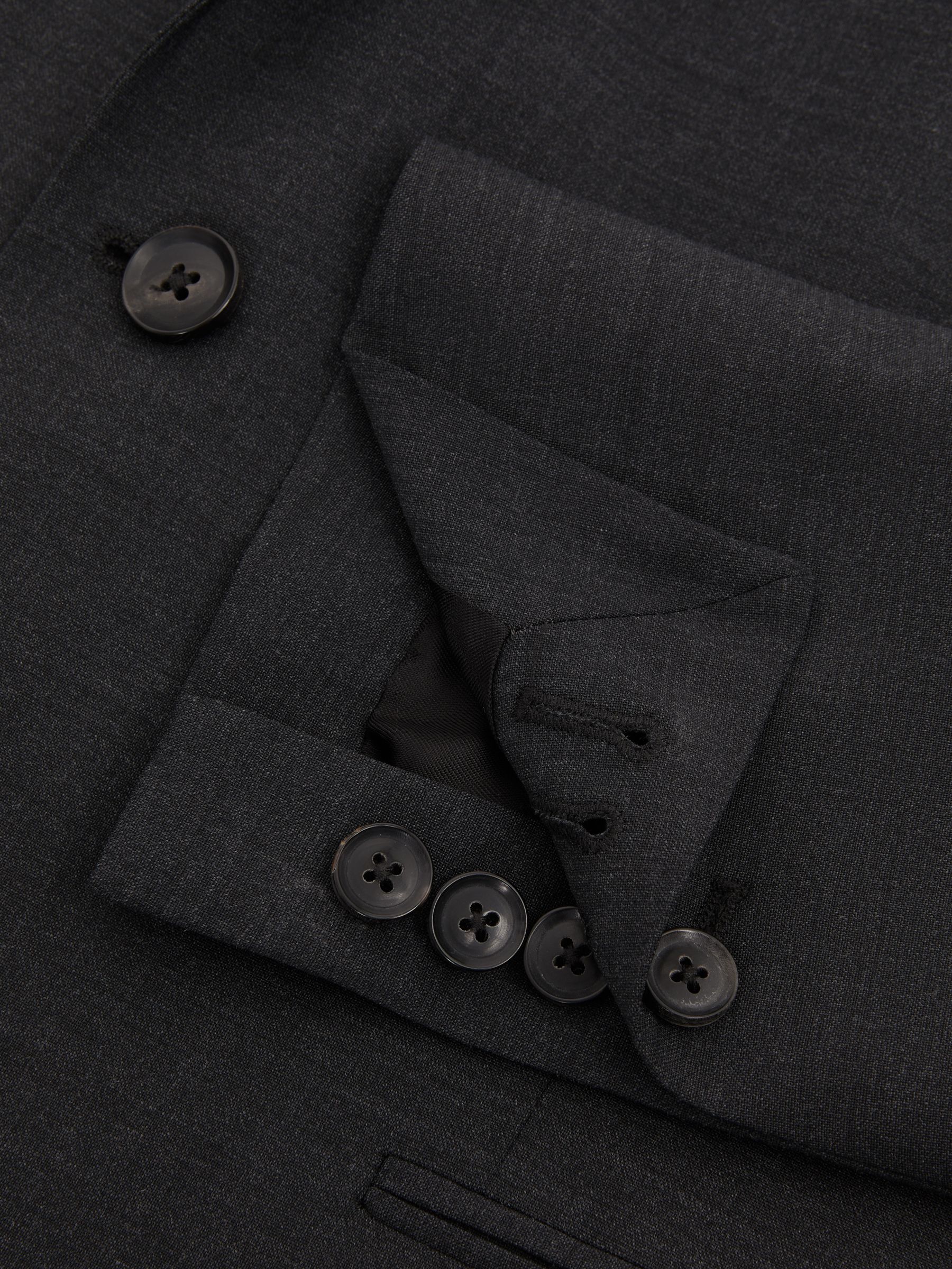 Modern Fit Travel Blazer in Charcoal - Image 8 of 8
