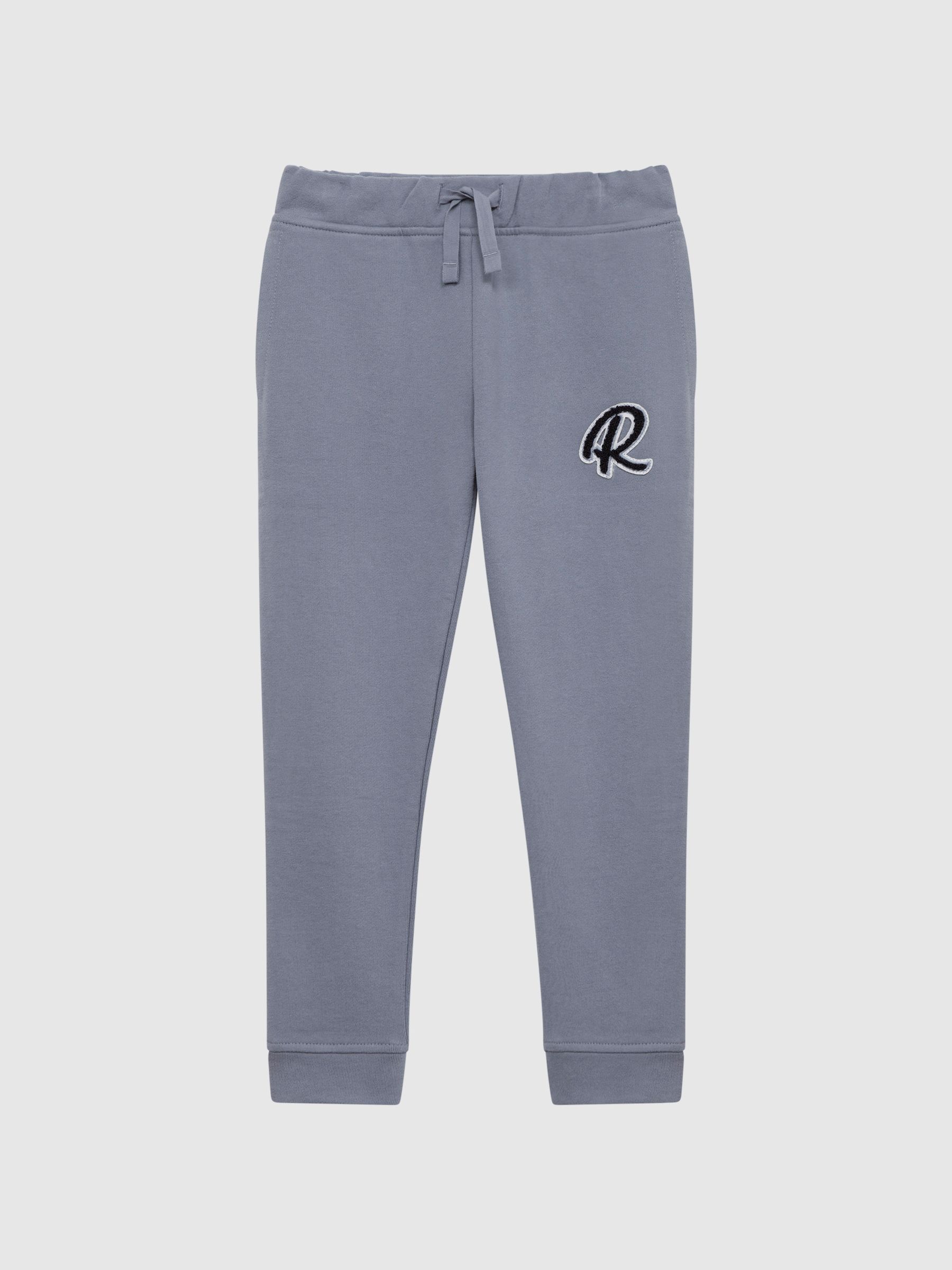 Junior Garment Dyed Logo Joggers in Ashley Blue - Image 2 of 6