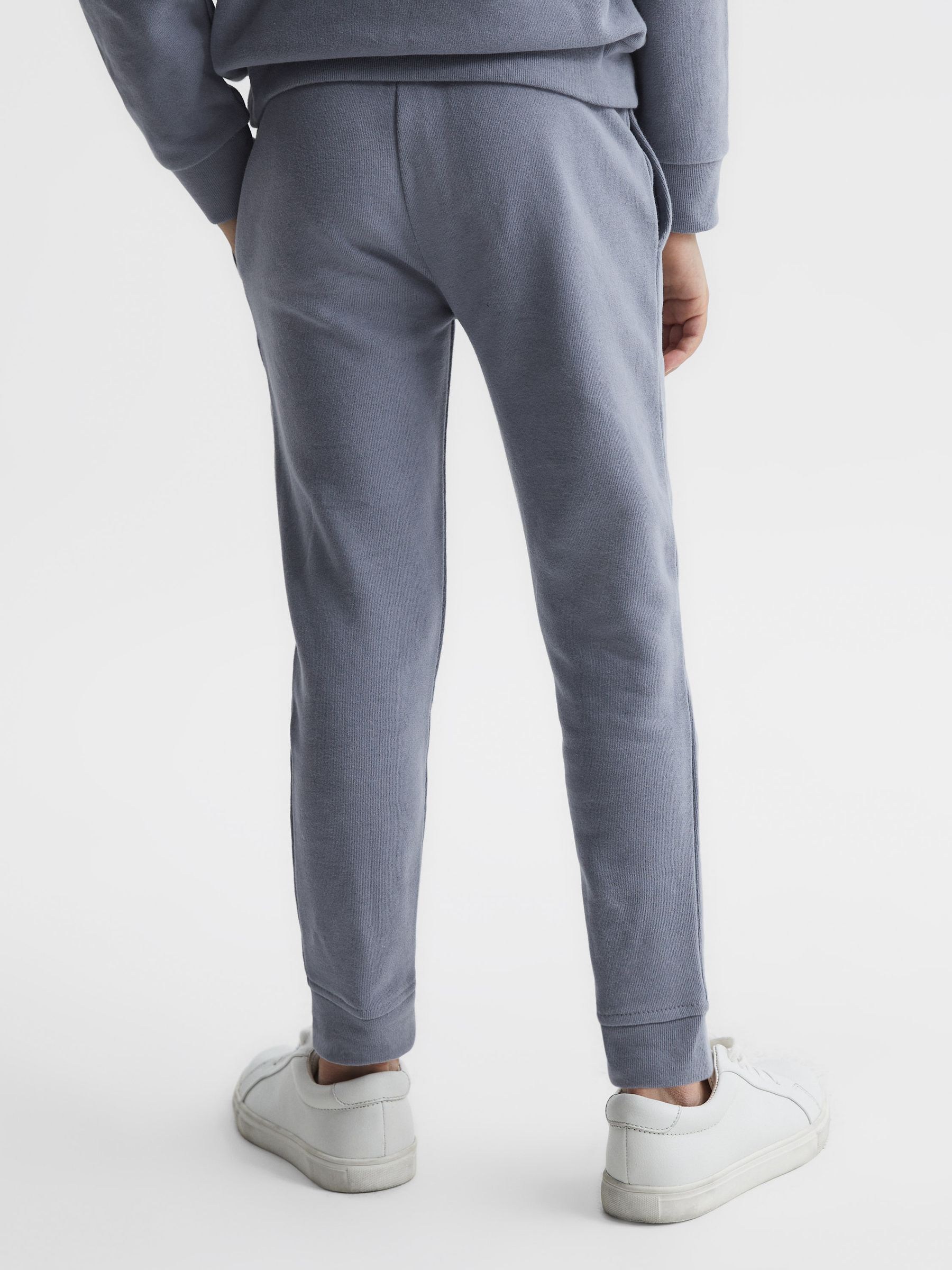 Junior Garment Dyed Logo Joggers in Ashley Blue - Image 5 of 6