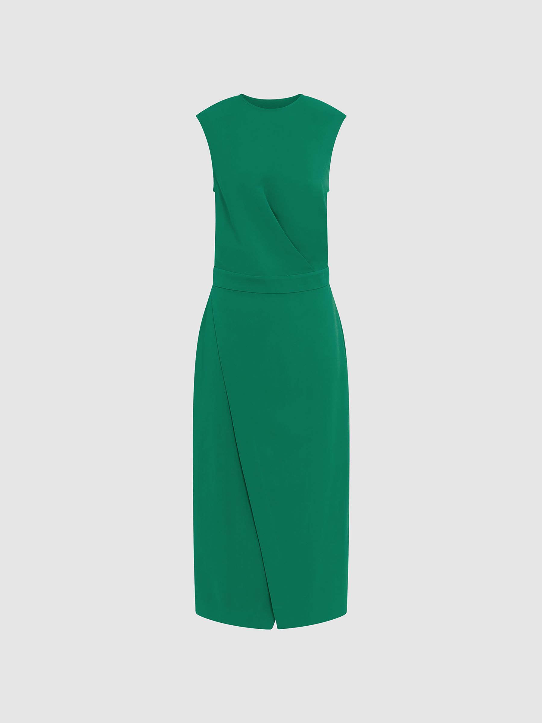 Sleeveless Bodycon Dress in Green - Image 2 of 6