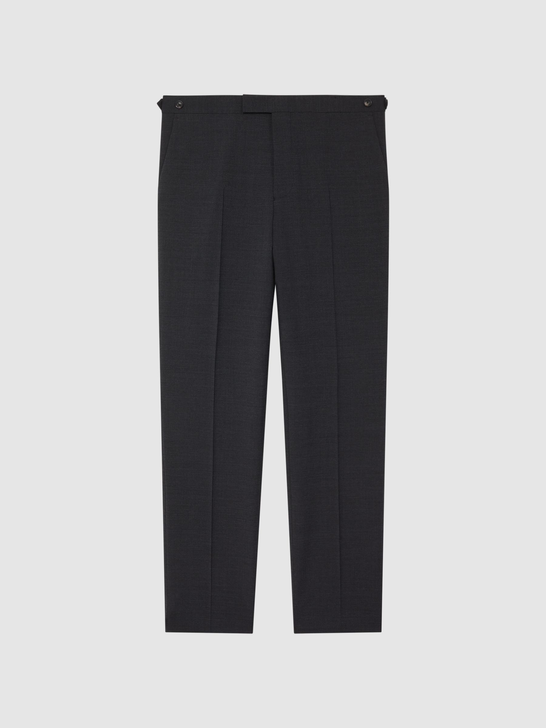 Modern Fit Travel Trousers in Charcoal - Image 2 of 6