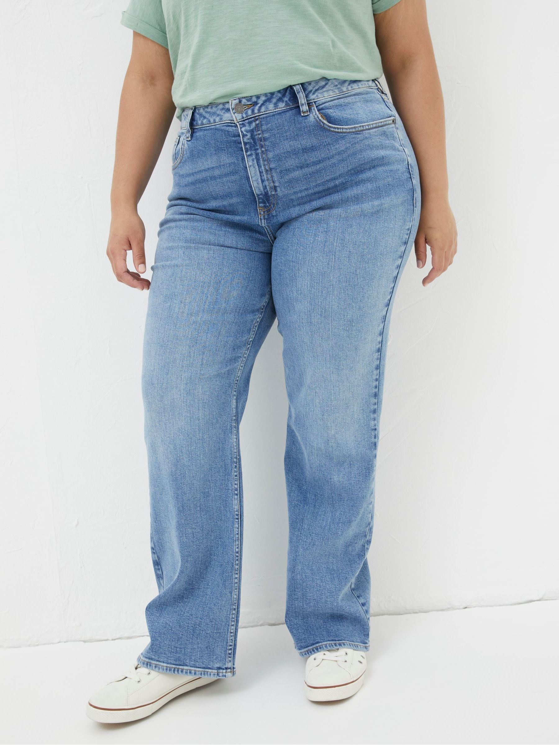 Brooke Light Blue Bootcut Jeans - Image 4 of 6