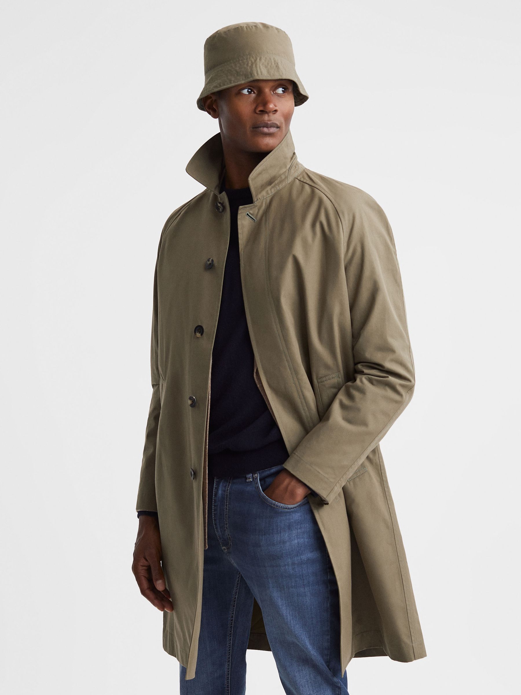 Private Bucket Hat in Sage - Image 2 of 6