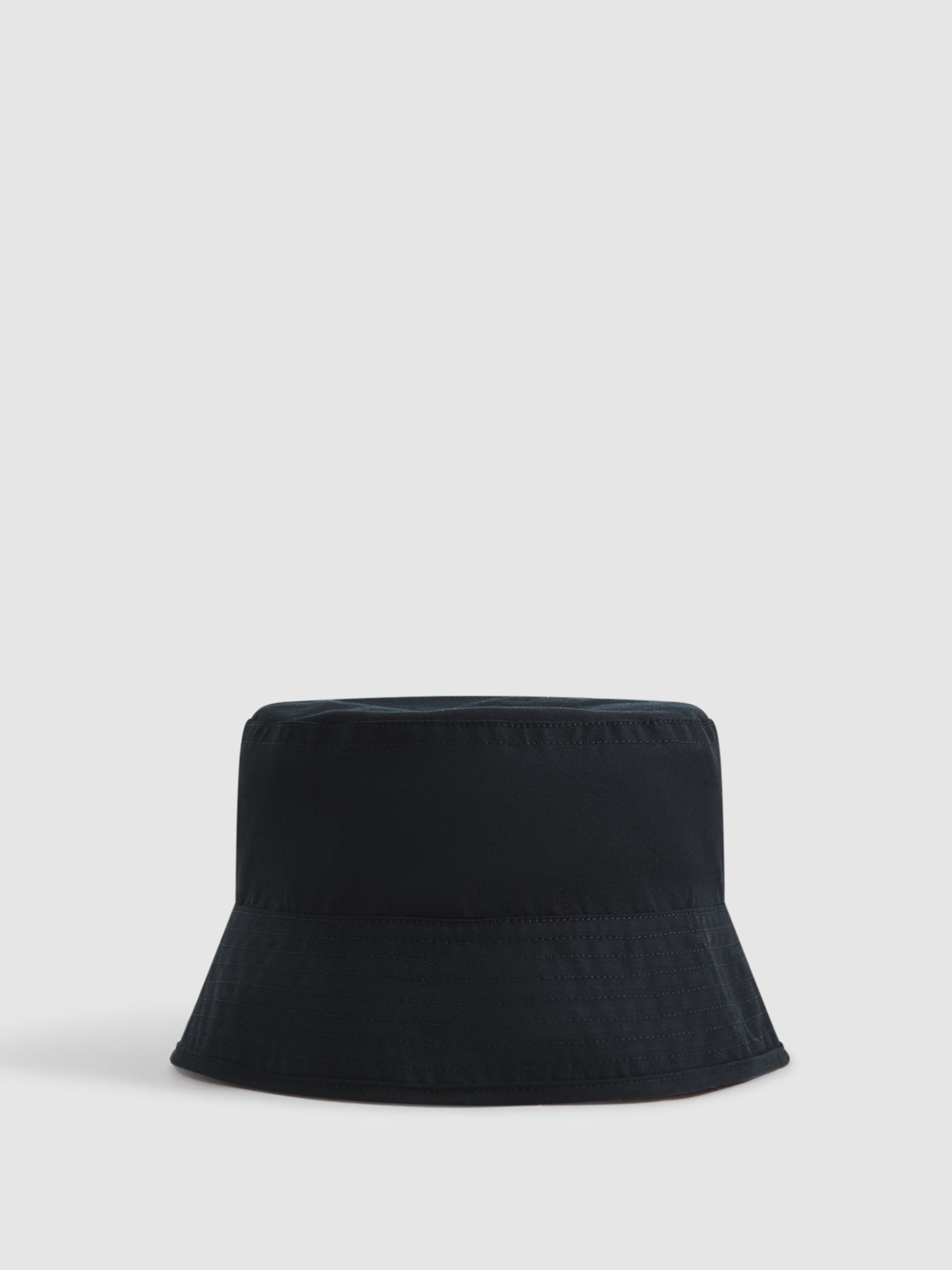 Private Bucket Hat in Navy - Image 1 of 6
