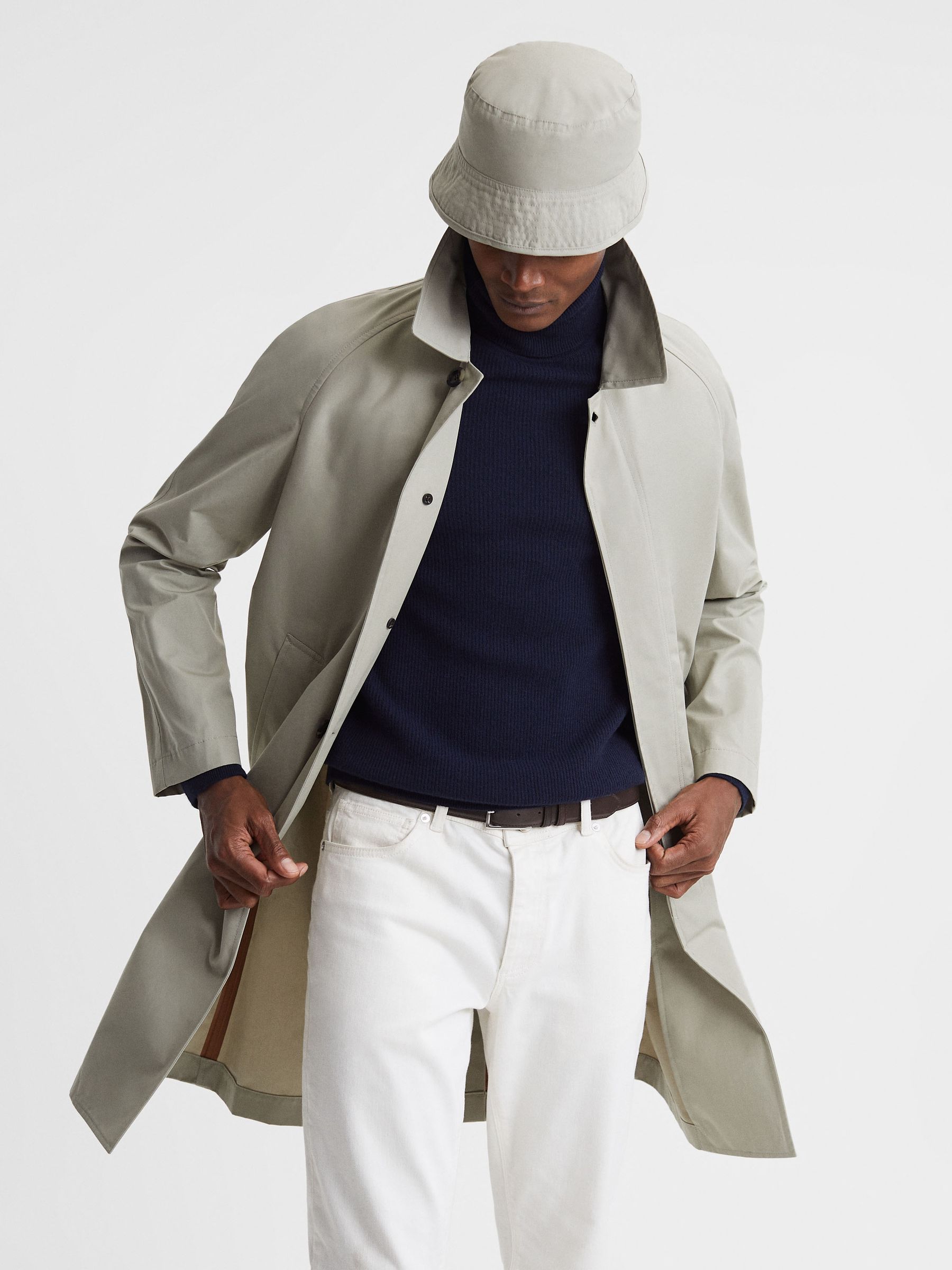 Private Bucket Hat in Stone - image 1