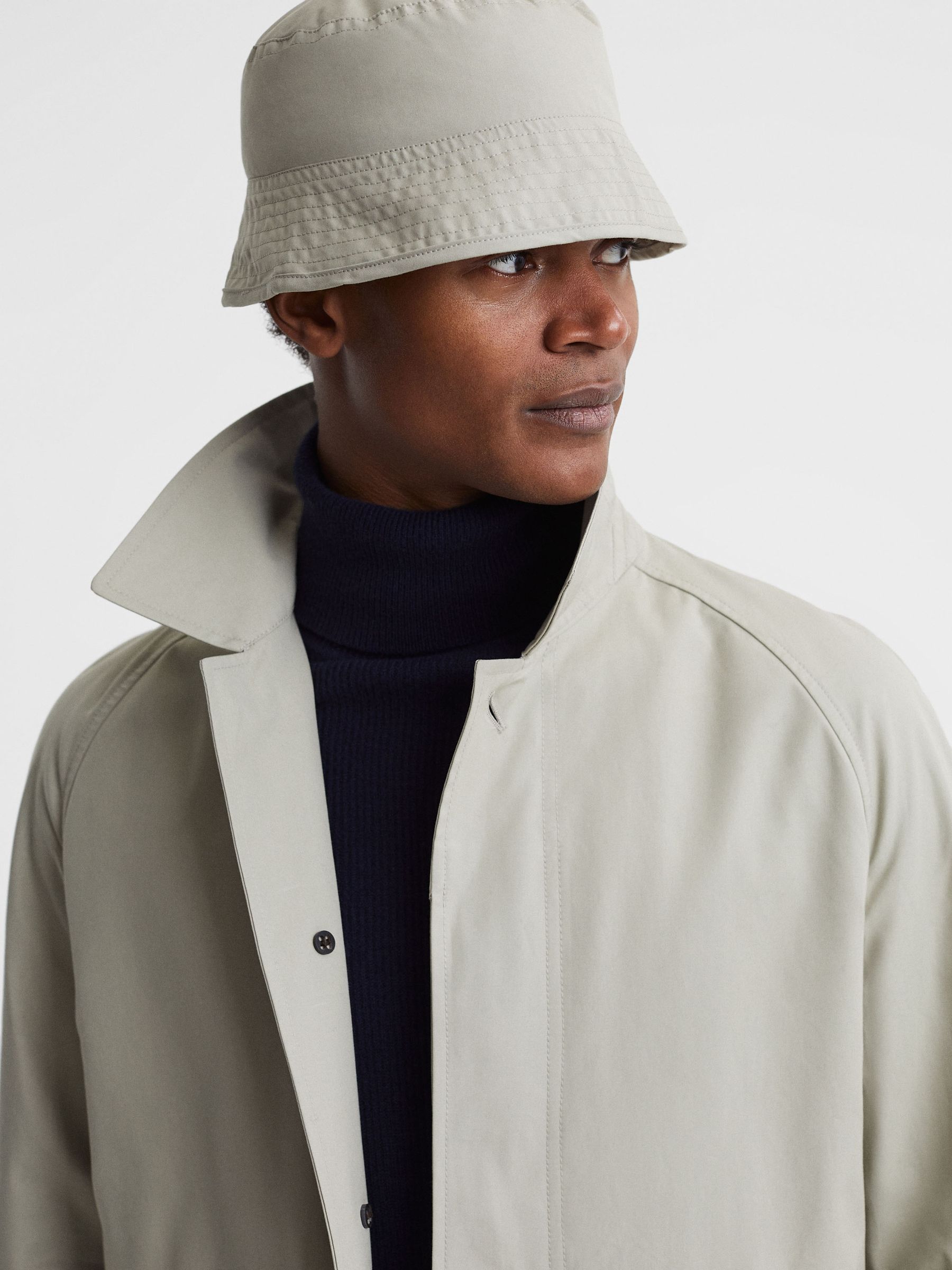 Private Bucket Hat in Stone - Image 6 of 6