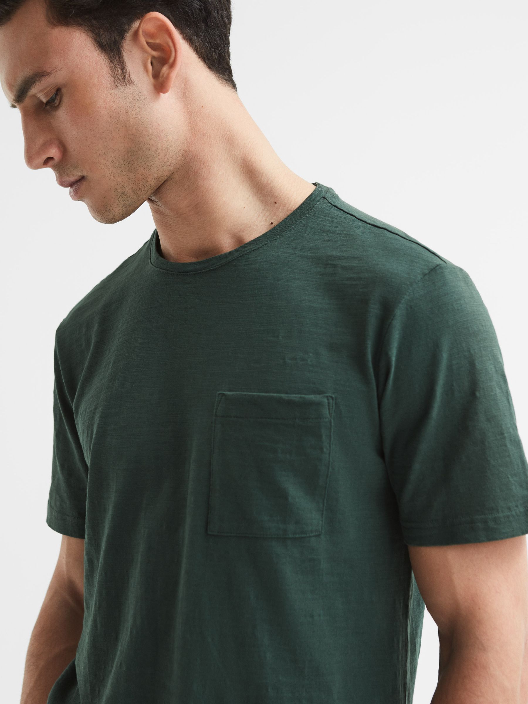 Paige Short Sleeve T-Shirt in Shadow Fields - Image 4 of 5