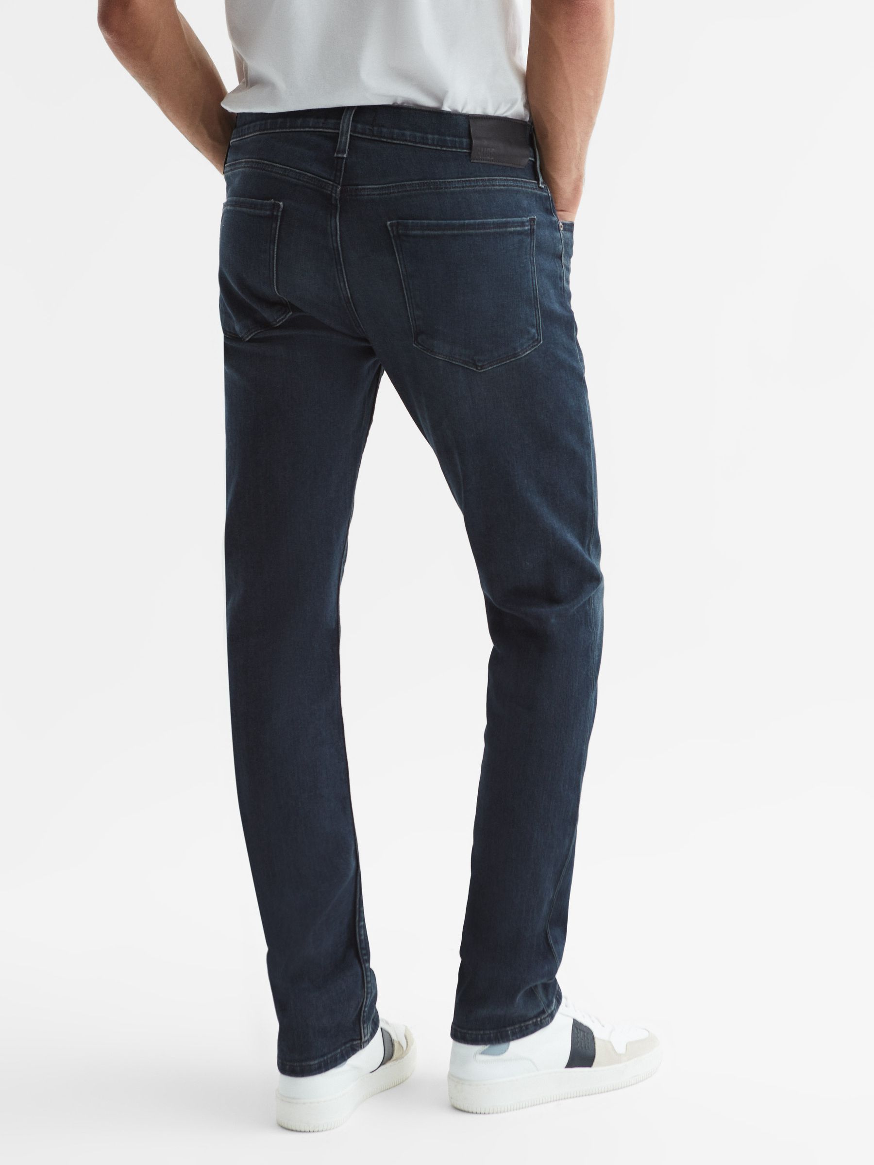 Paige Slim Fit Straight Leg Jeans in Denzel - Image 5 of 6