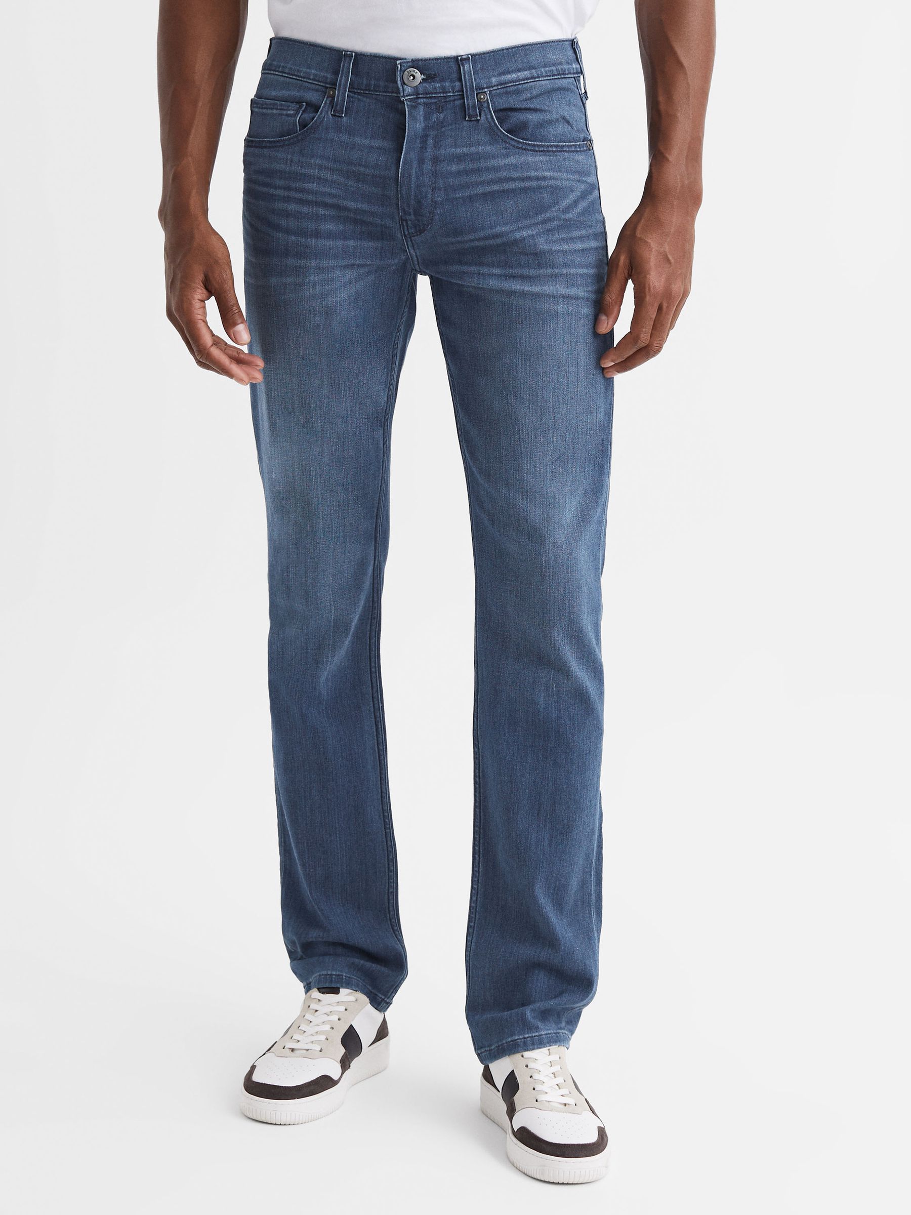 Paige Slim Fit High Stretch Jeans in Canning - Image 1 of 7