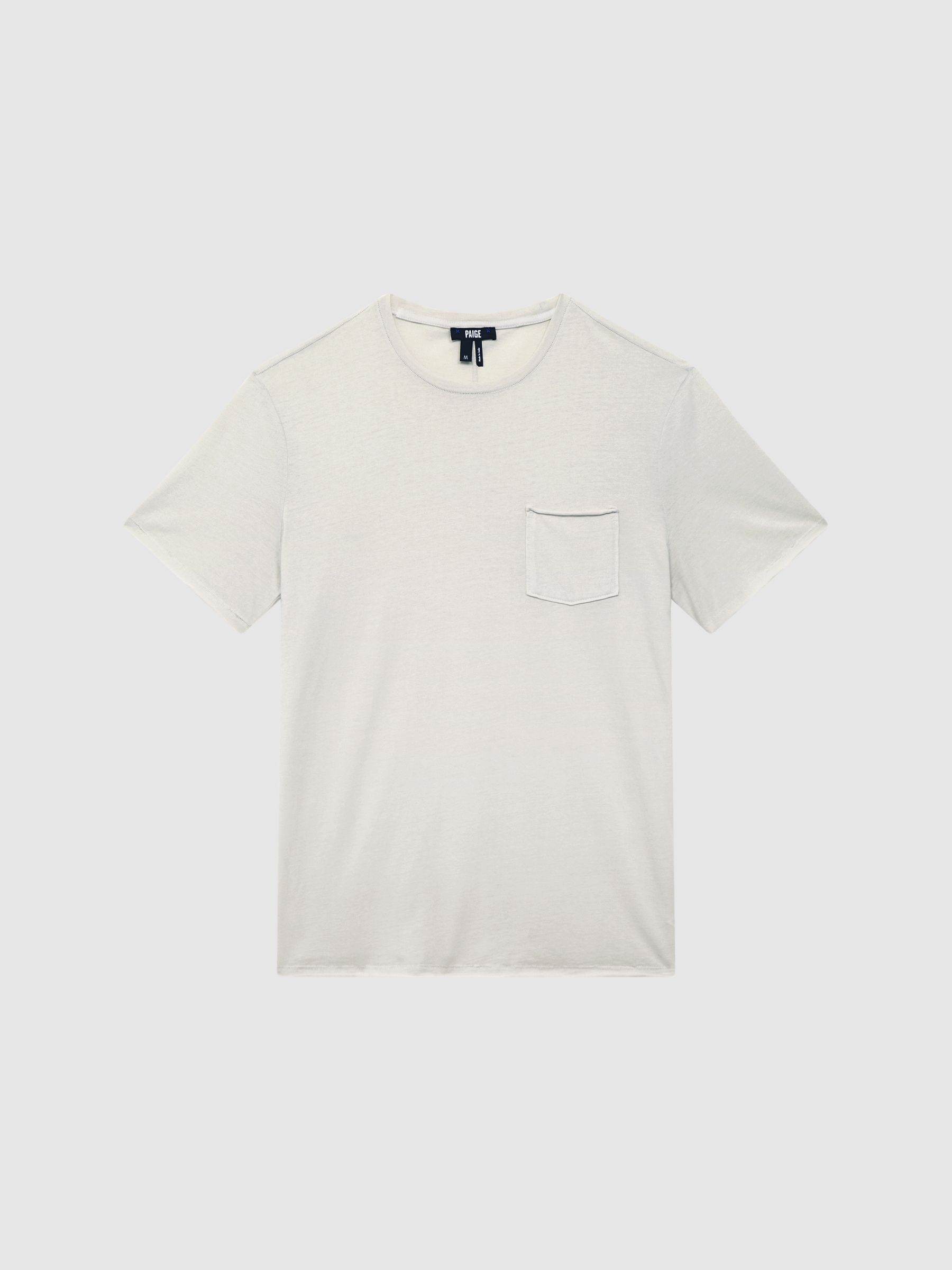 Paige Short Sleeve T-Shirt in Winter Shell - Image 2 of 5