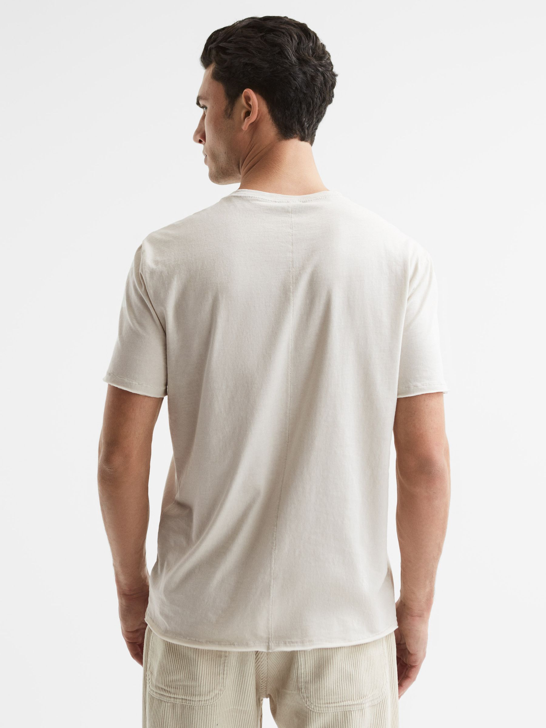 Paige Short Sleeve T-Shirt in Winter Shell - Image 5 of 5