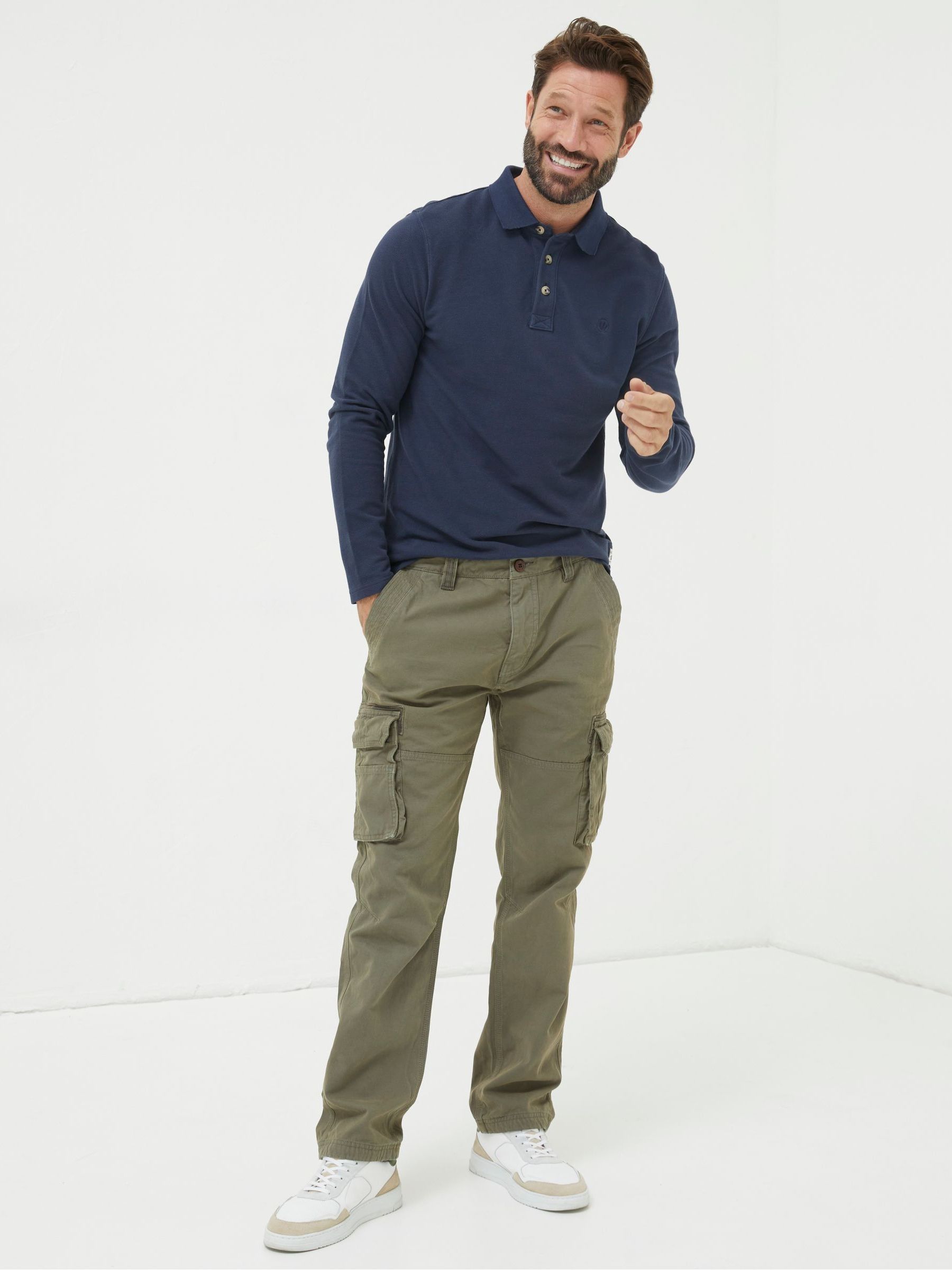 Breakyard Green Cargo Trousers - Image 3 of 4