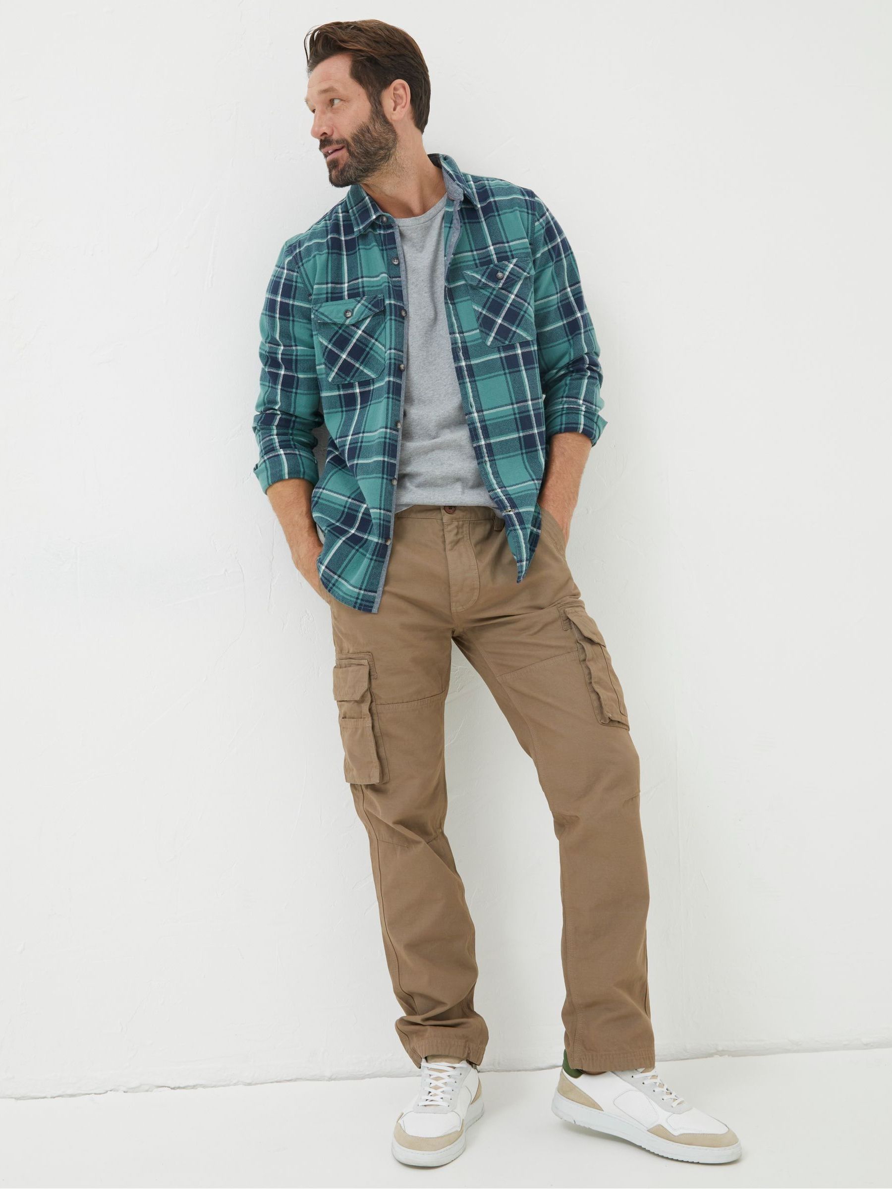 Breakyard Natural Cargo Trousers - Image 3 of 4