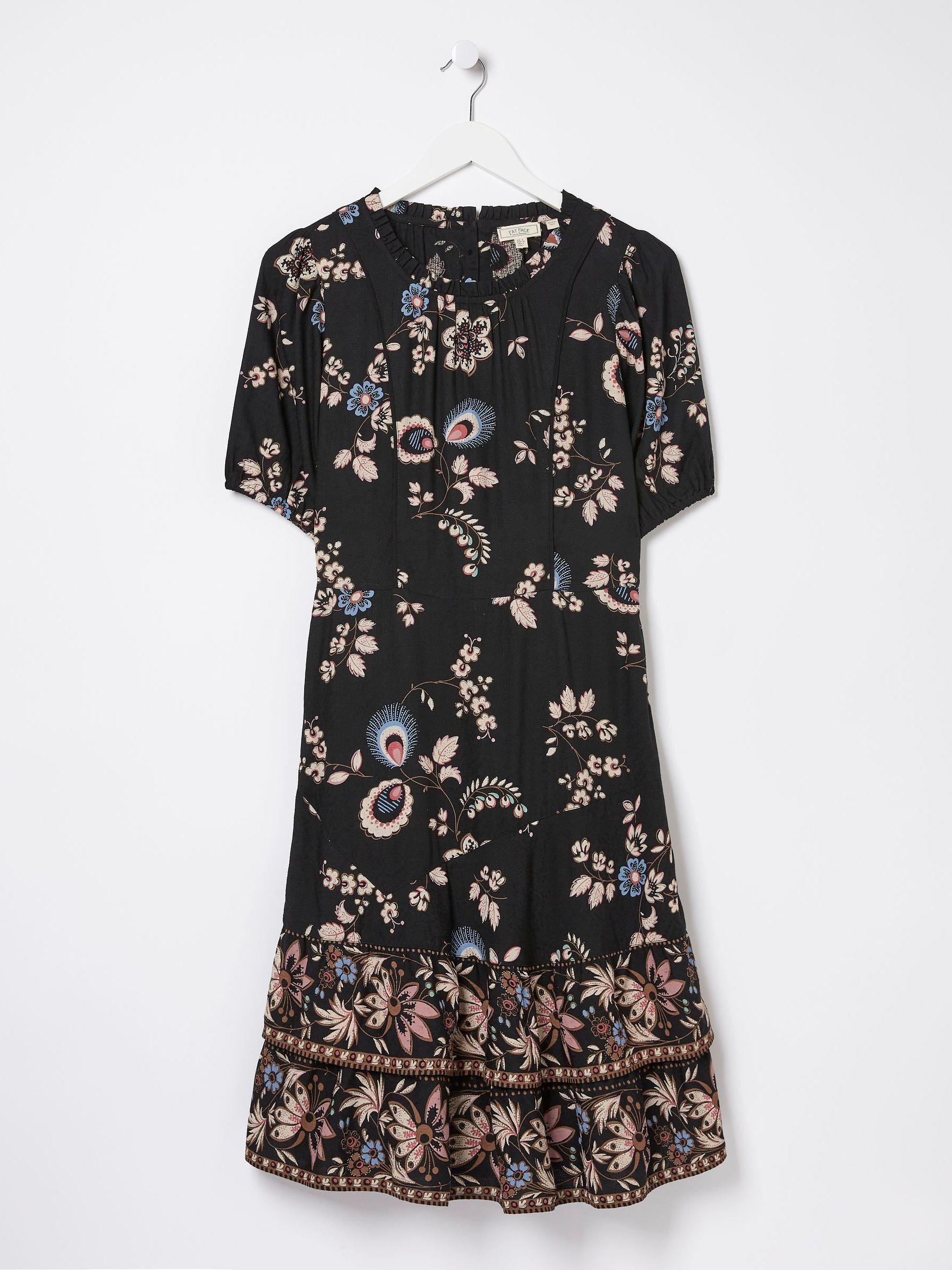 Black Shaney Fall Floral Dress - Image 5 of 5